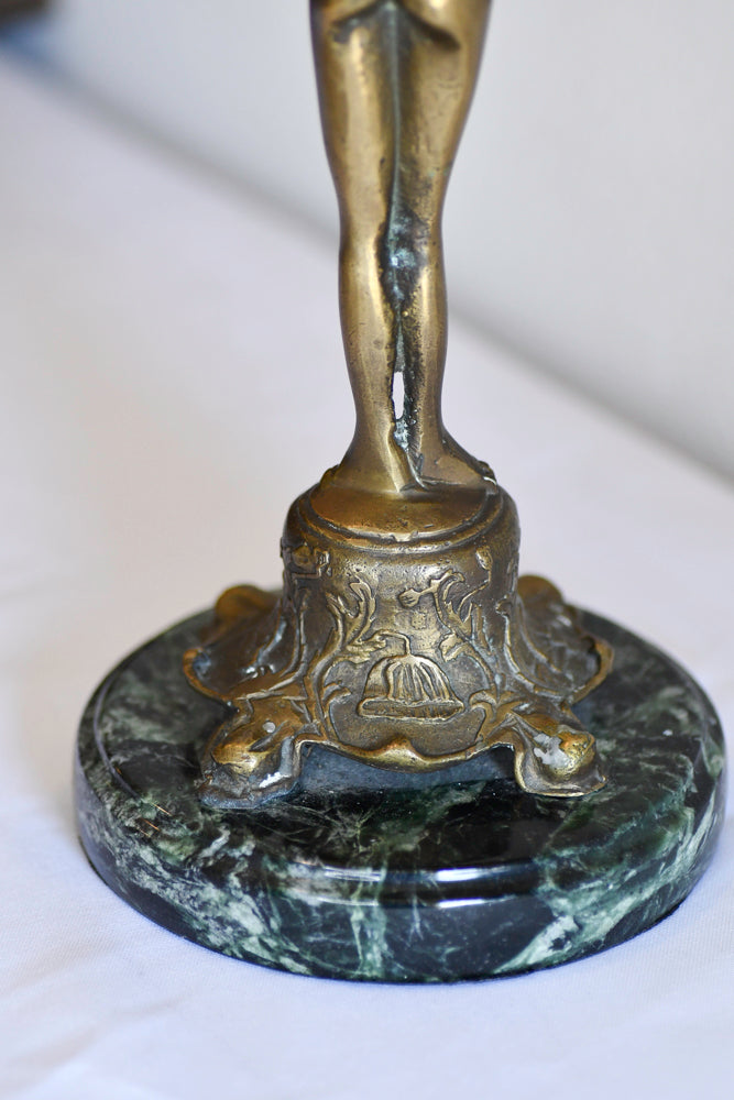 Art Nouveau Style Vintage Candleabra