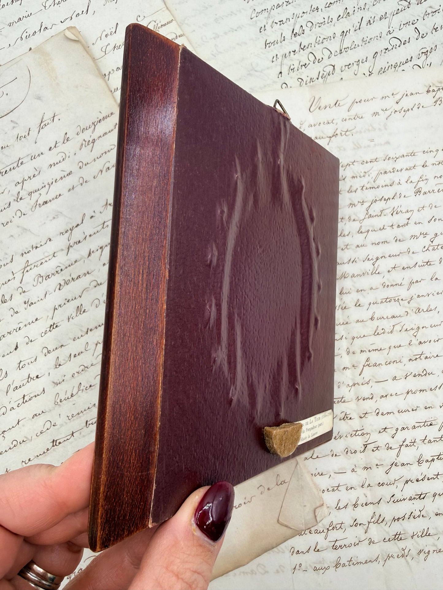 French Miniature Portrait Print, Madame de Pompadour