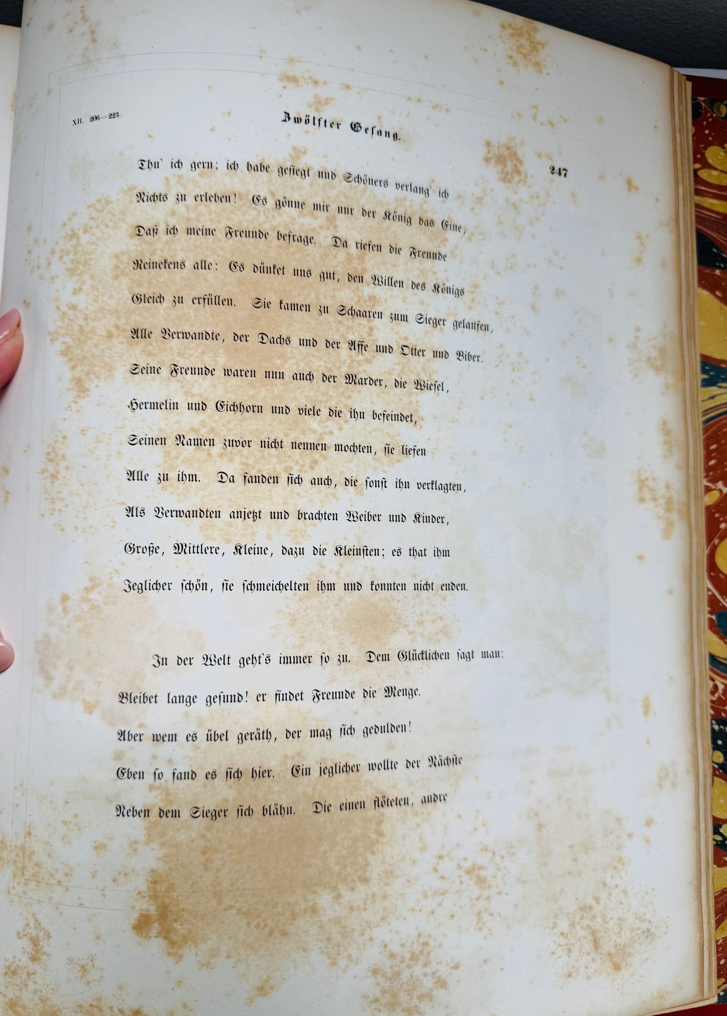 Wolfgang von Goethe's Fable, 1846
