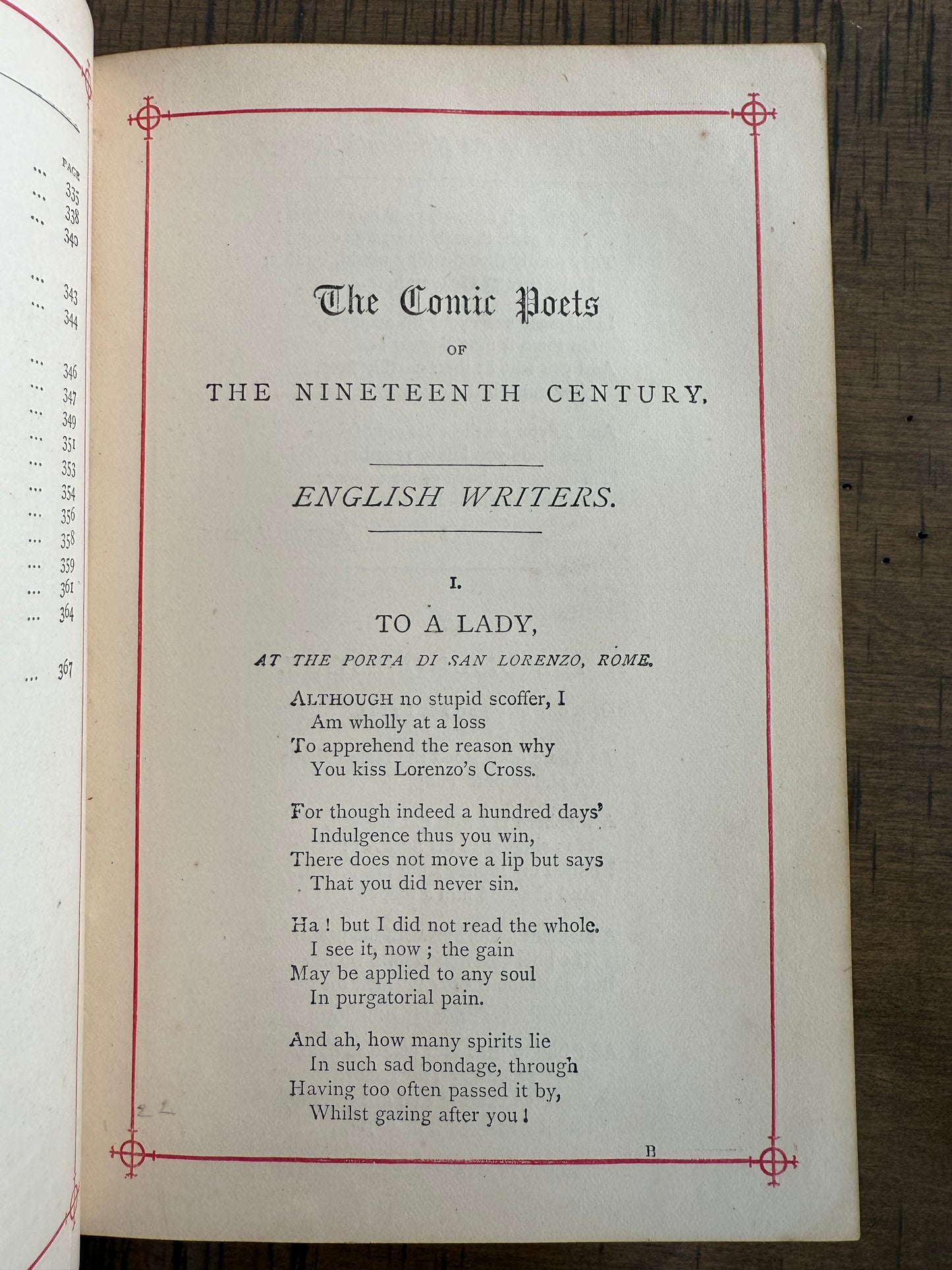 The Comic Poets, contains Lewis Carroll & others