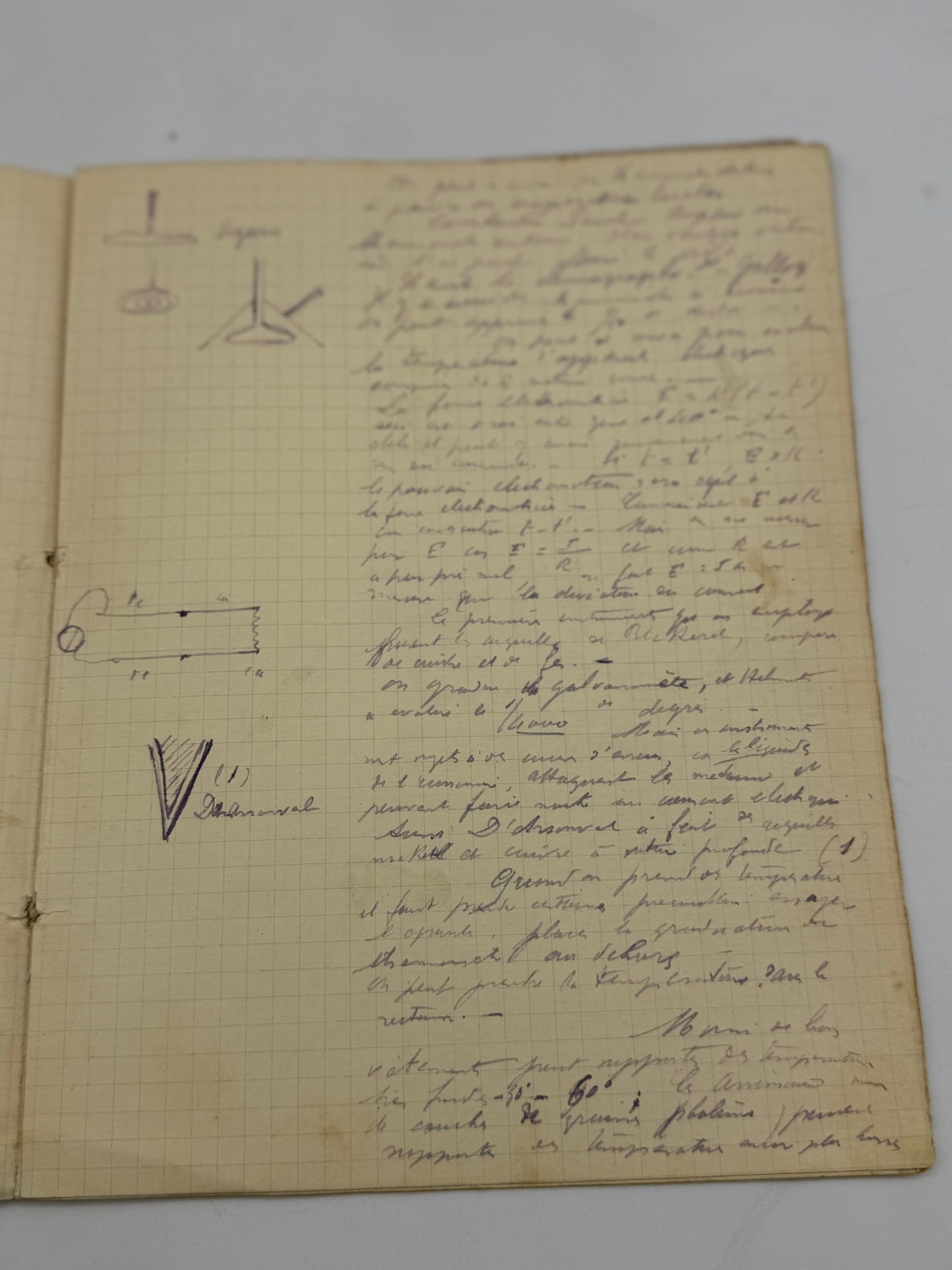 Vintage French Composition Notebook