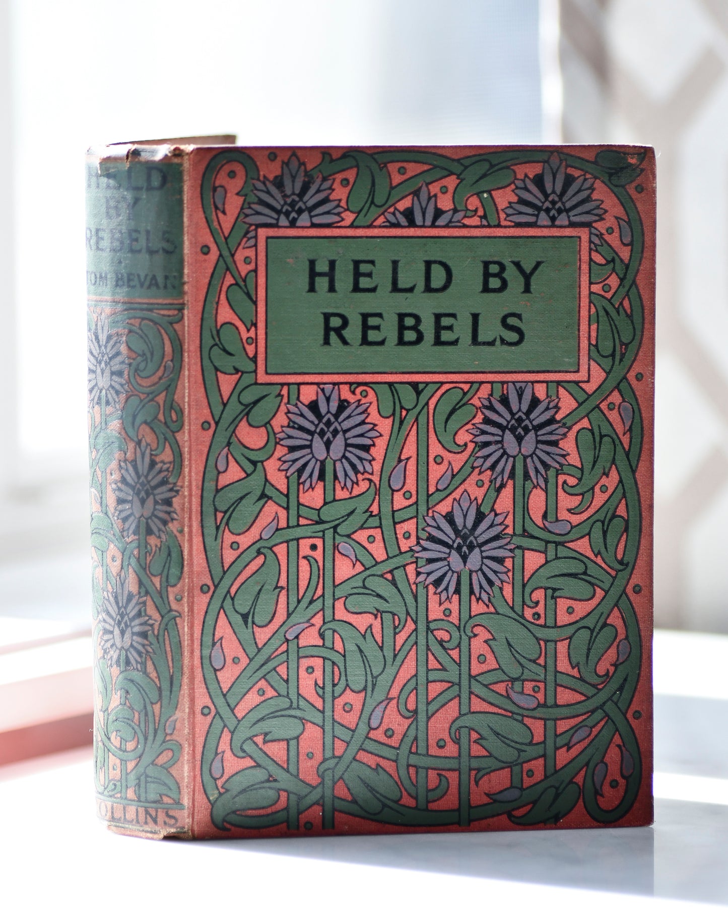 Held by Rebels, Decorative Floral Book