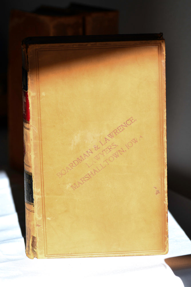 New York Reports Leather Book Set, 9"