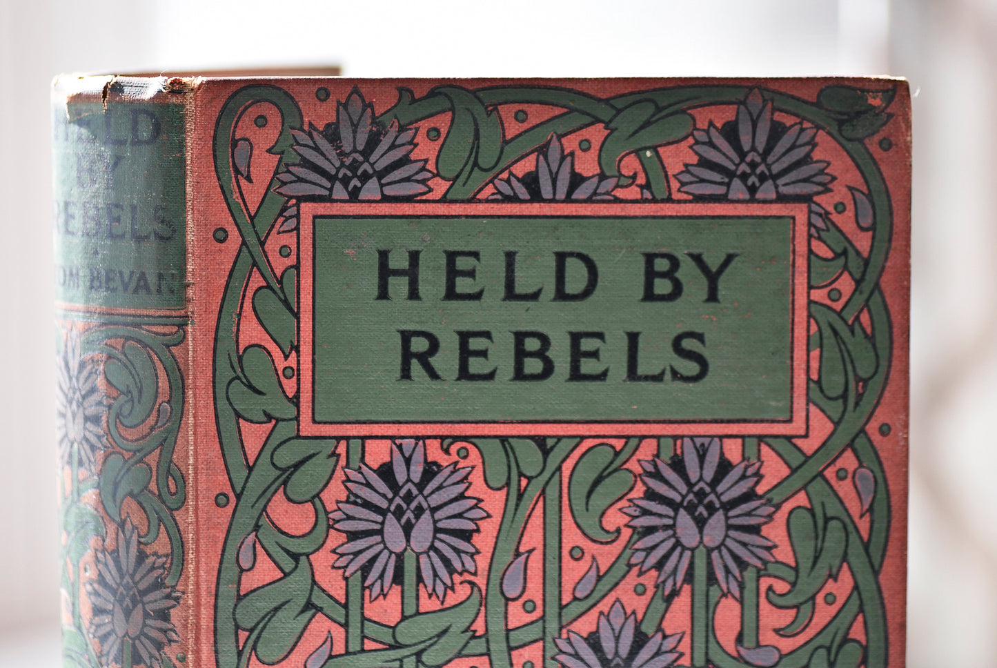 Held by Rebels, Decorative Floral Book