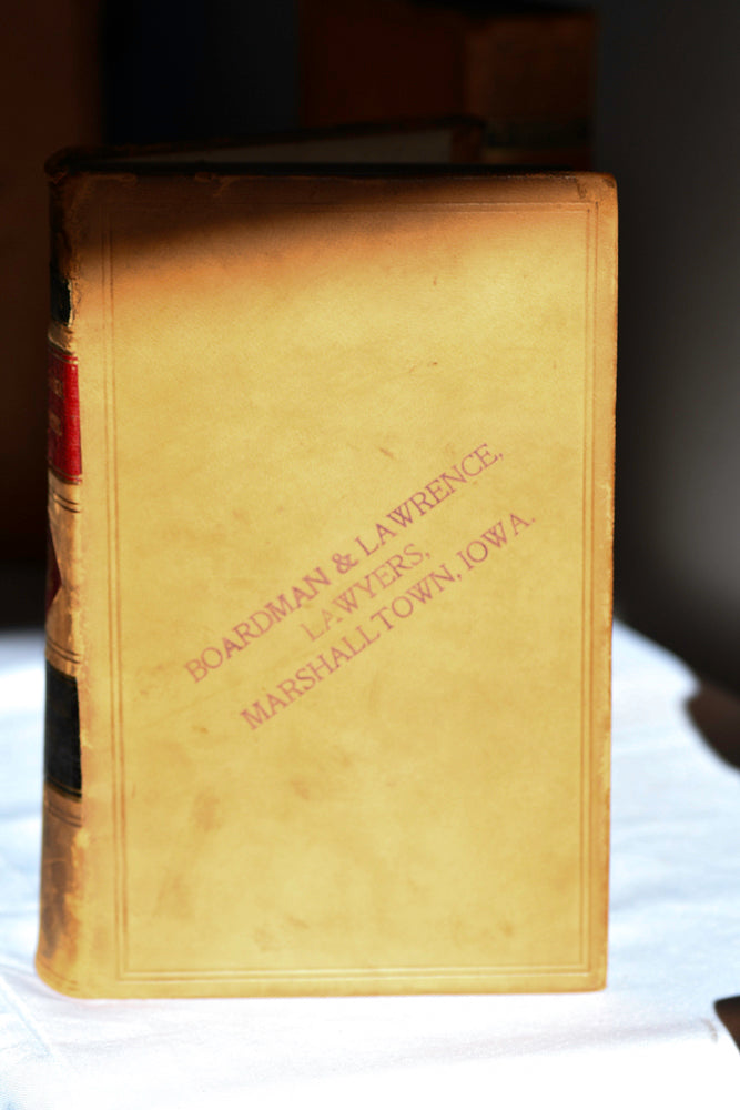 New York Reports Leather Book Set, 9"
