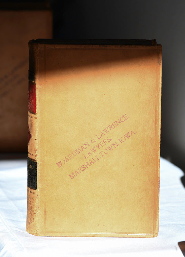 New York Reports Leather Book Set, 9"