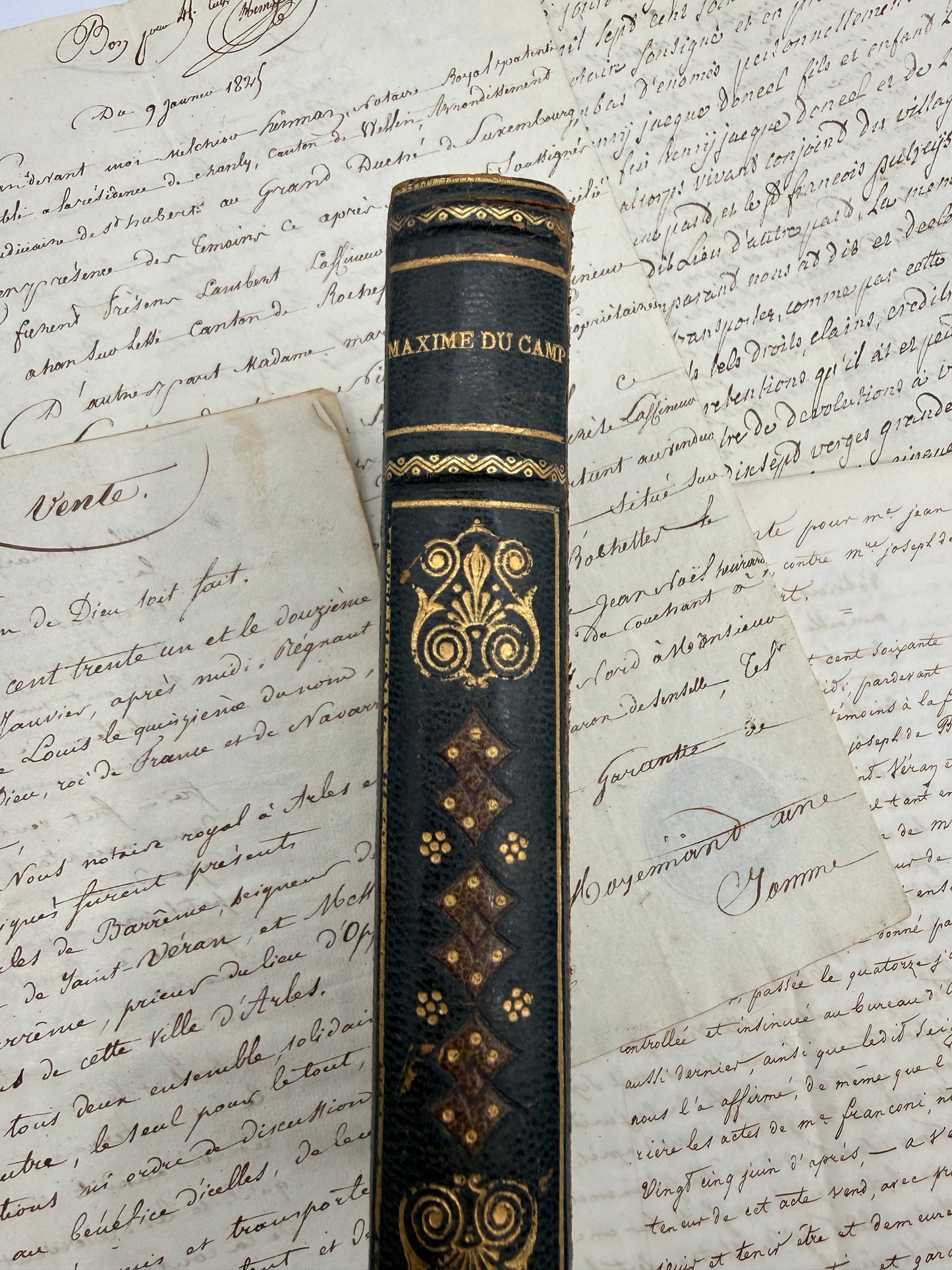 The Six Adventures, 1857, French