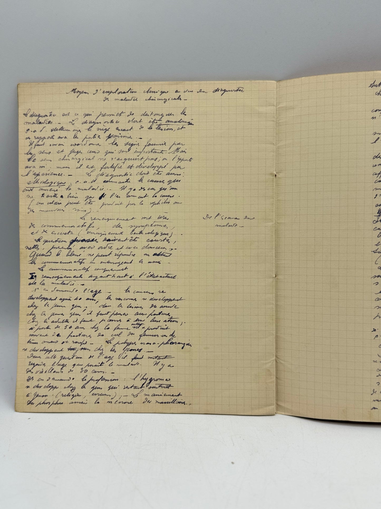 Vintage French Composition Notebook