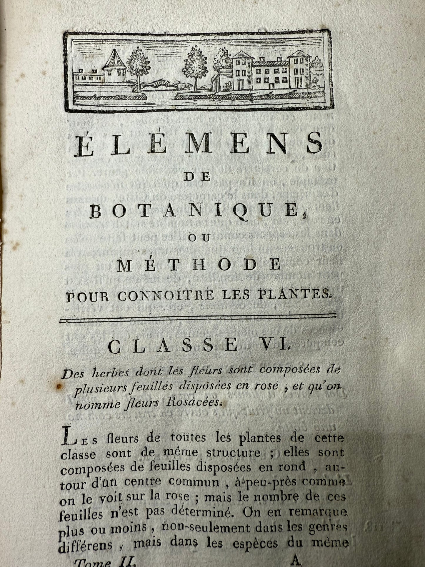 Elements of Botany, 1797, France
