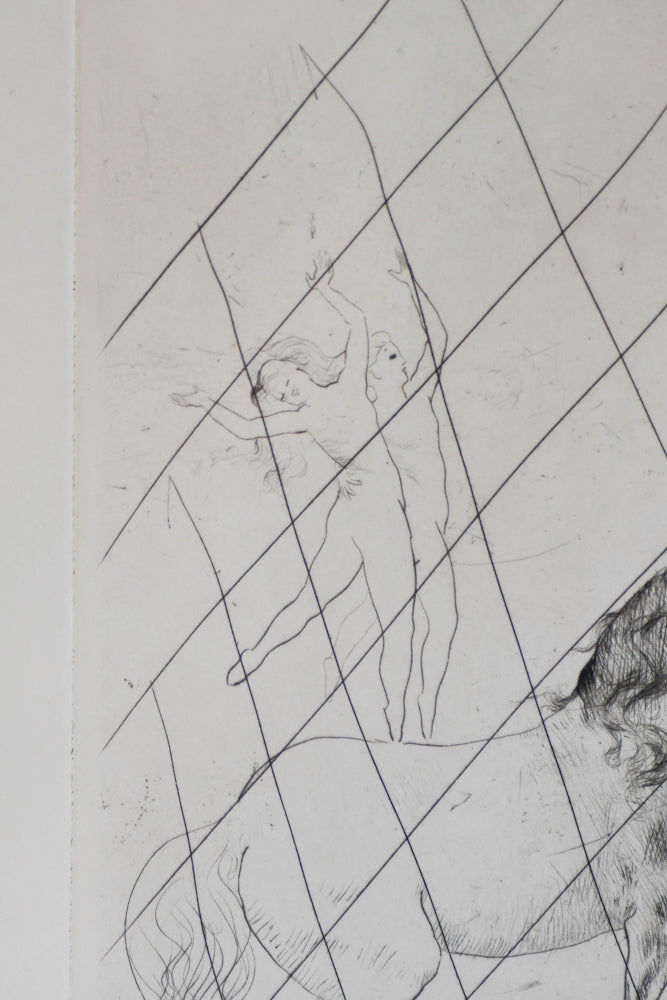 Pablo Picasso At the Circus, Restrike Etching, 1913