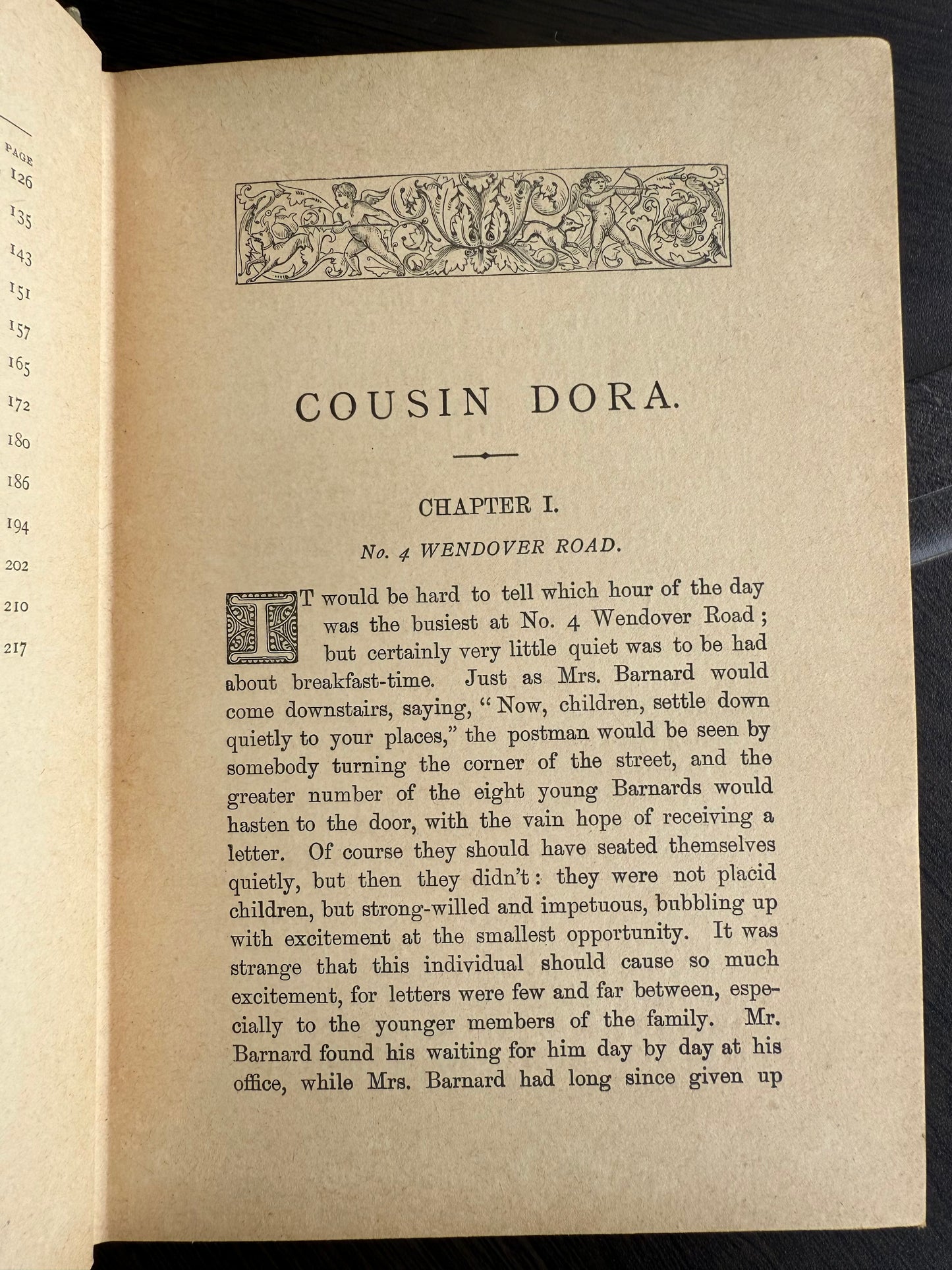 Cousin Dora by Emily Brodie, Antique Floral Book, London
