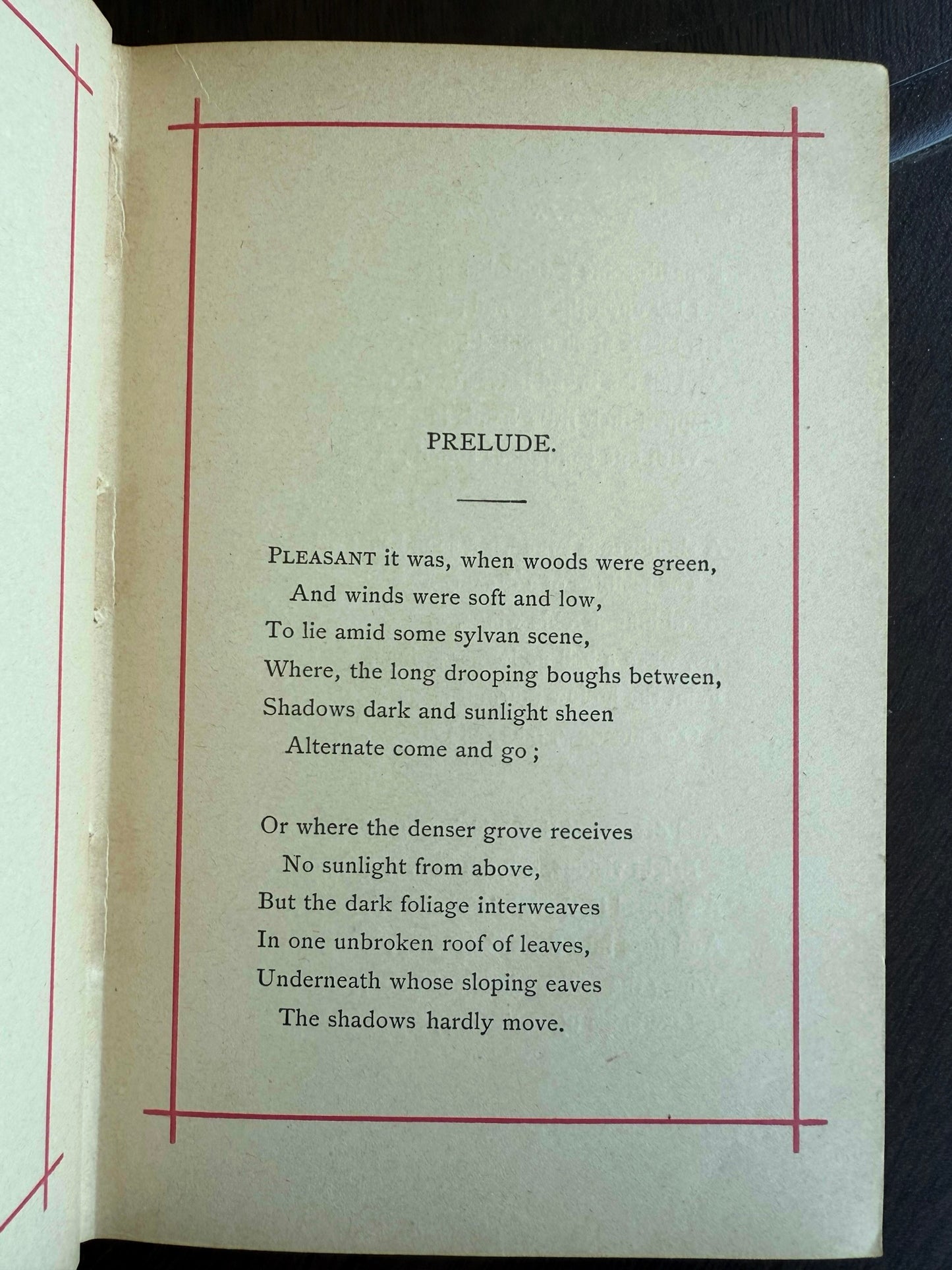 Henry W Longfellow Ballads, Victorian Binding