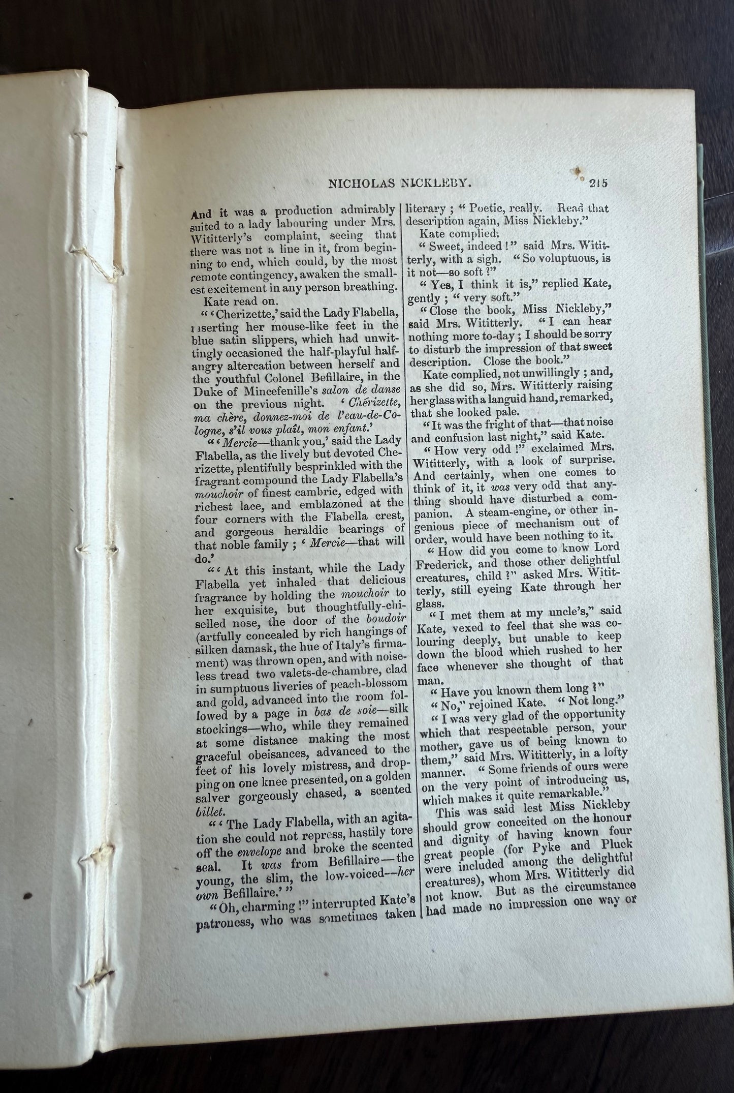 Nicholas Nickleby by Charles Dickens, 1877