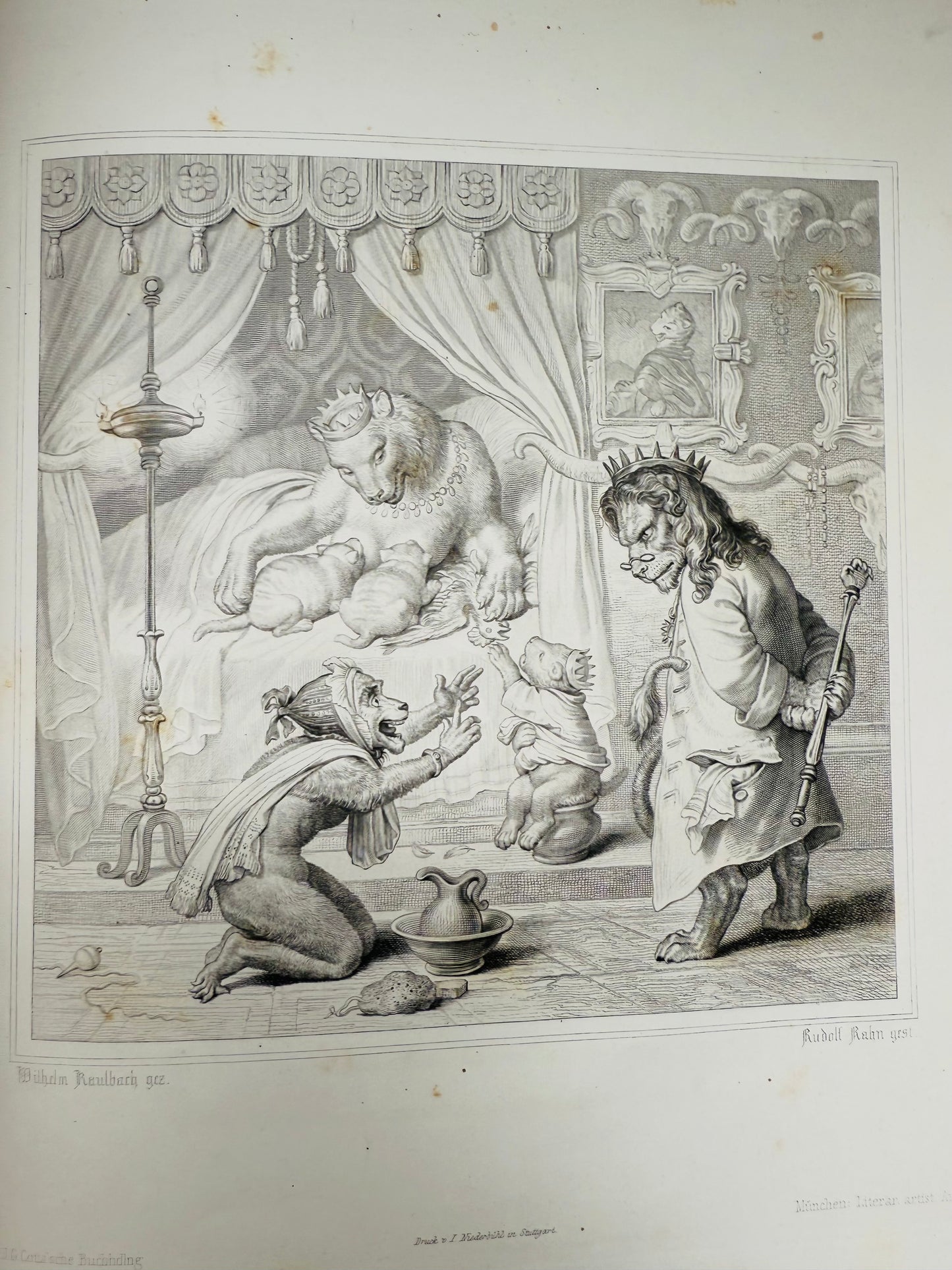 Wolfgang von Goethe's Fable, 1846