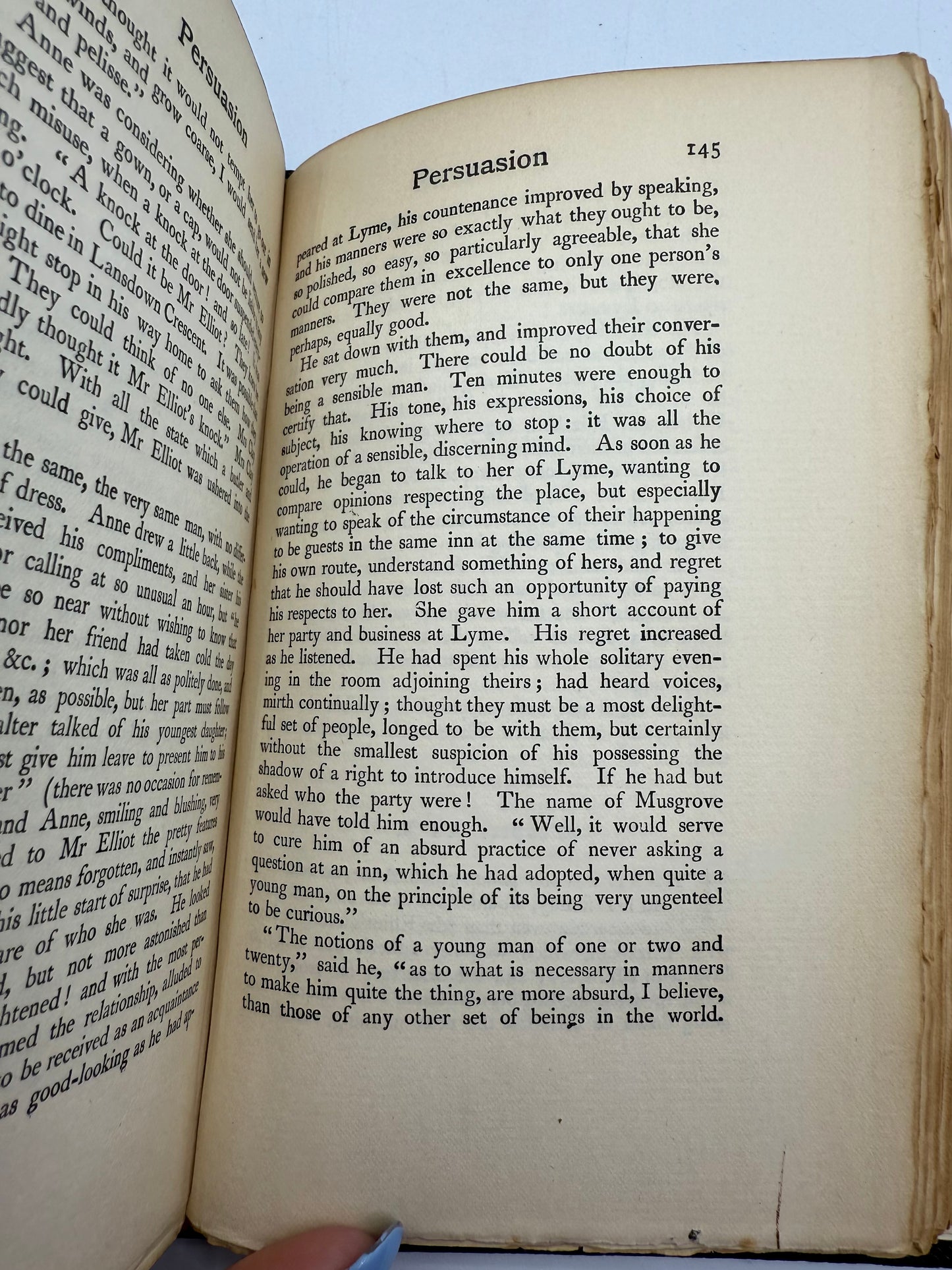 Jane Austen's Persuasion & Northanger Abbey, Antique Edition