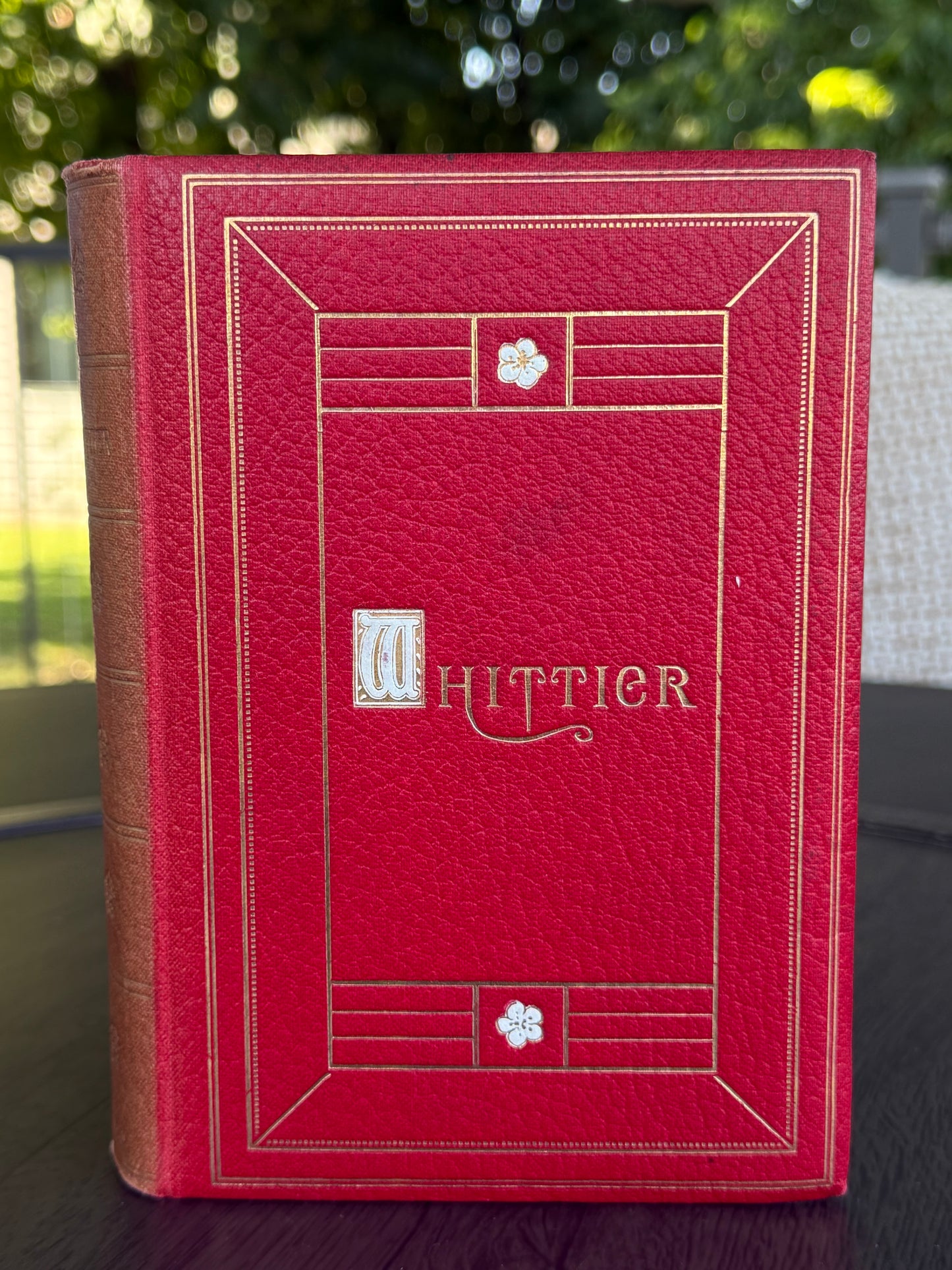 John G Whittier’s Poems, Oxford Edition, 1909