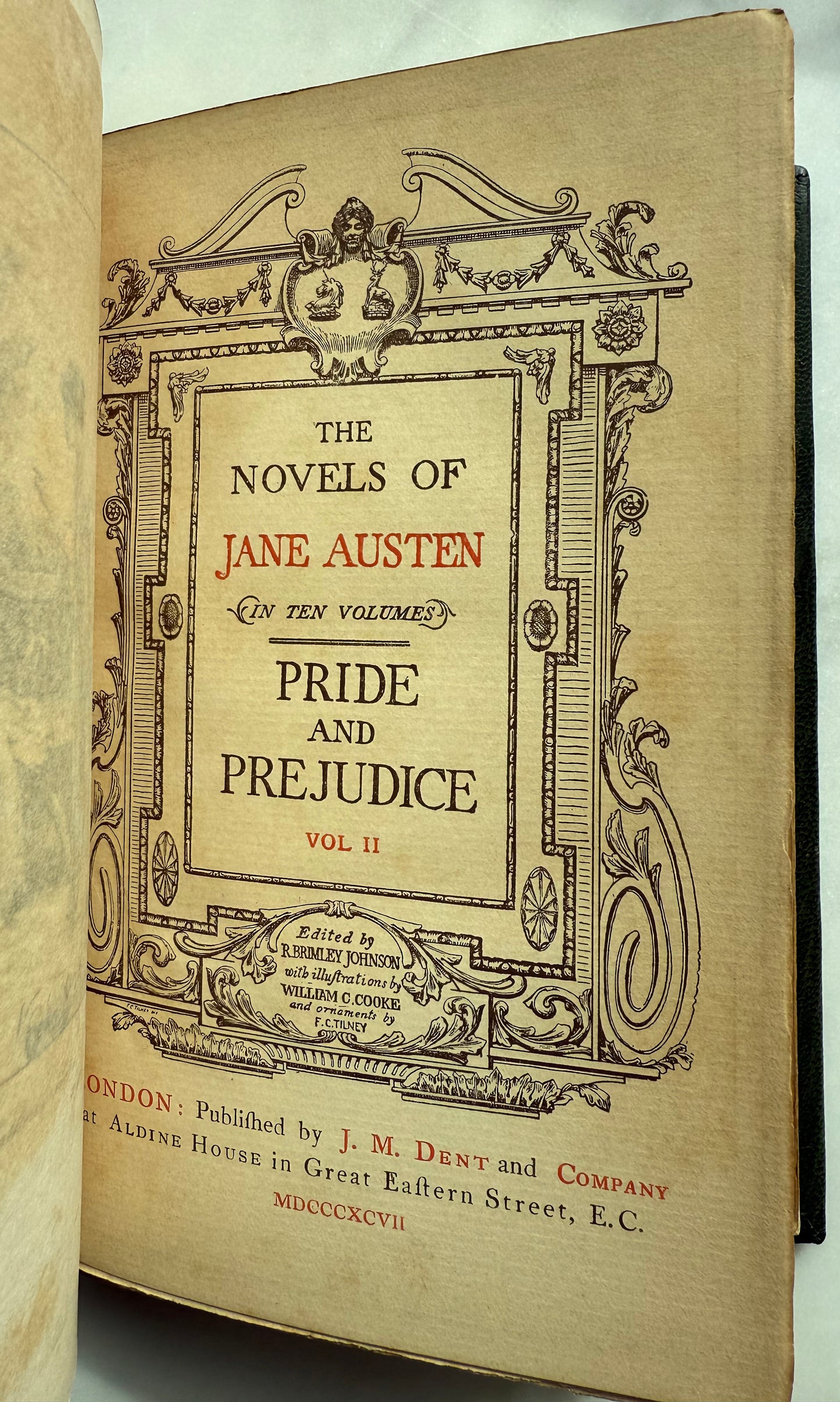 Antique Pride and Prejudice by Jane Austen