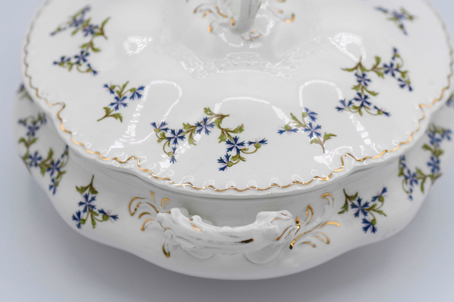 Johnson Brothers Floral Vegetable Serving Dish, 10"