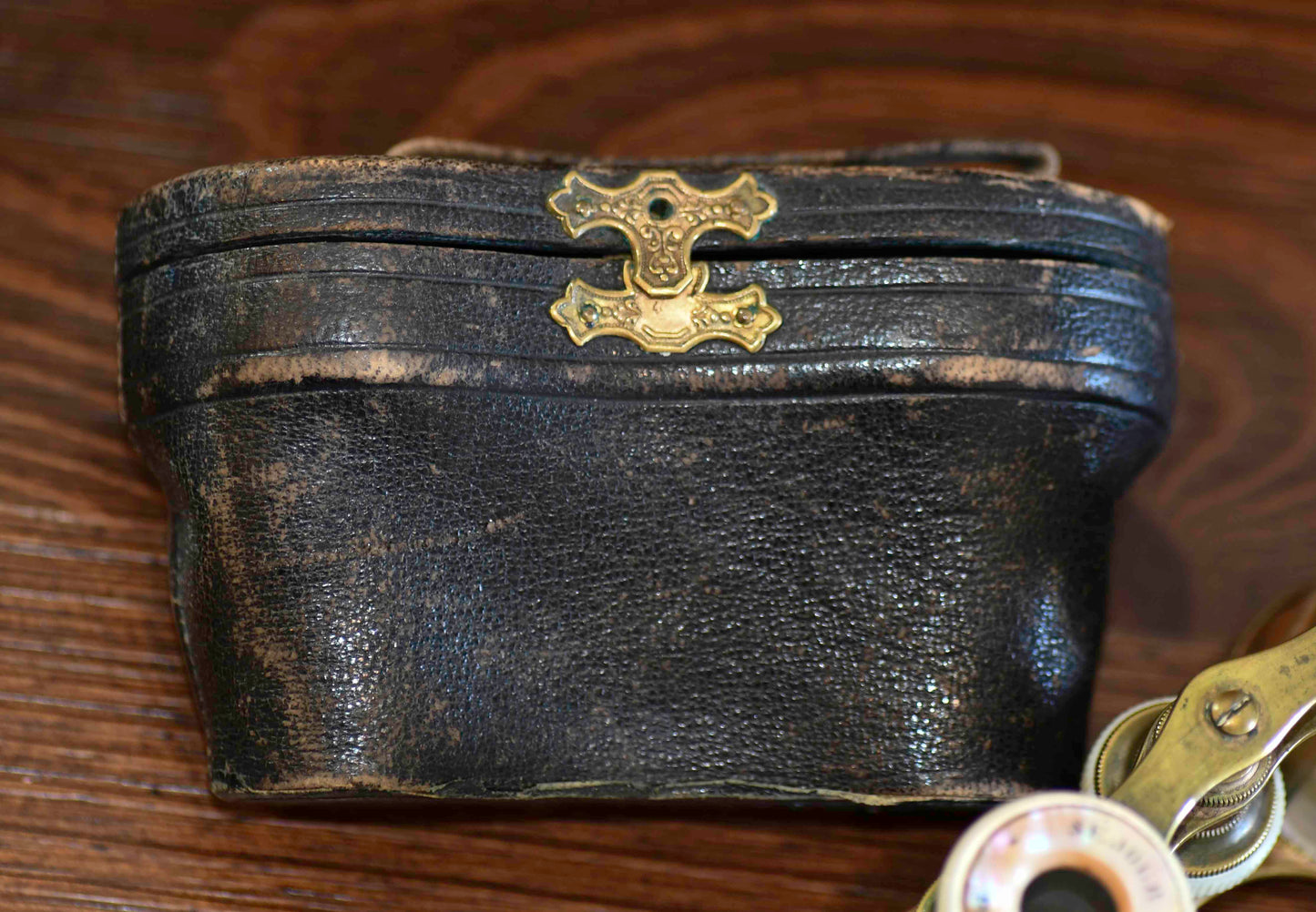 Antique French Opera Binoculars with Case, Sejour Brand