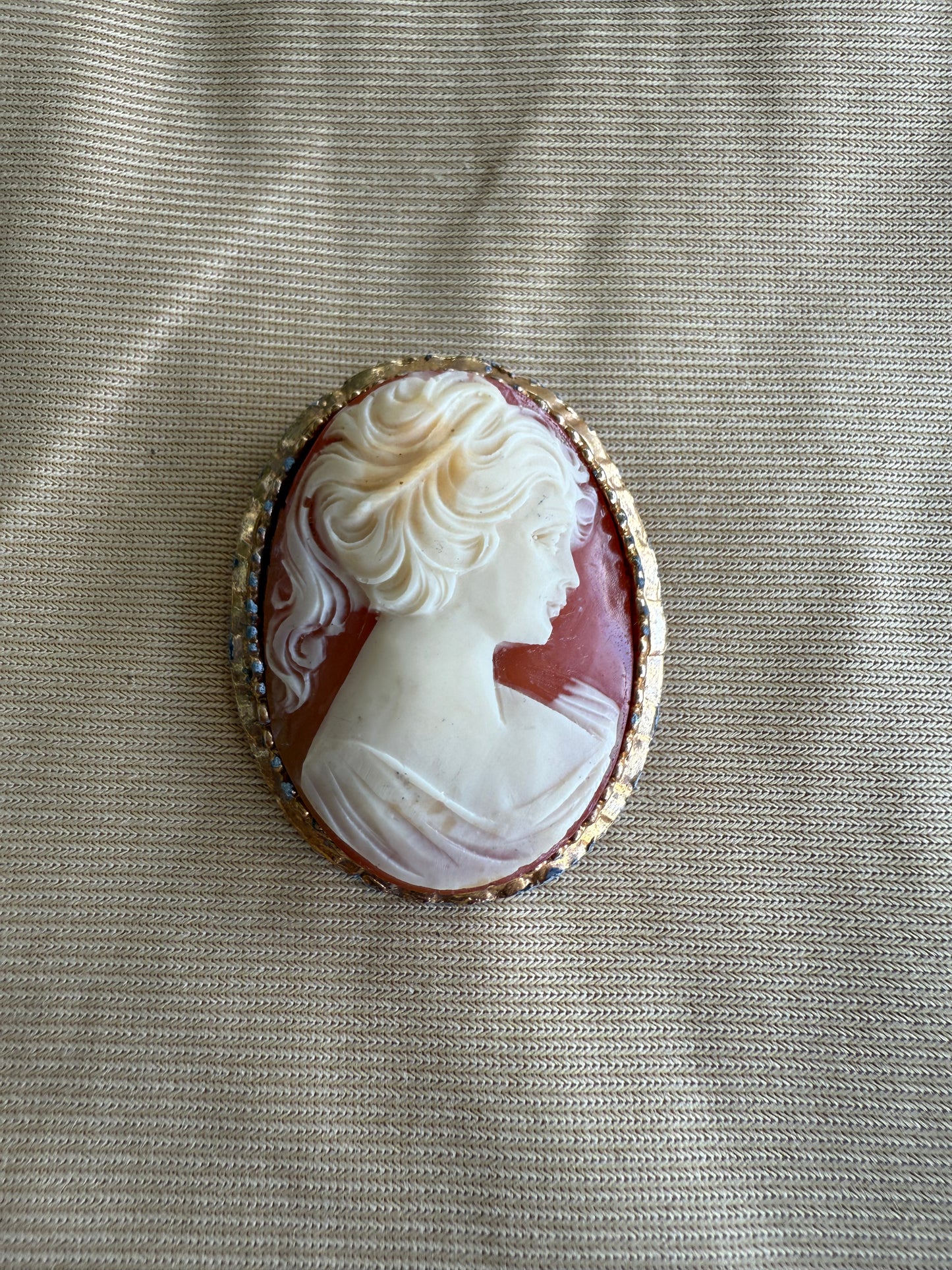 Vintage Cameo Brooch