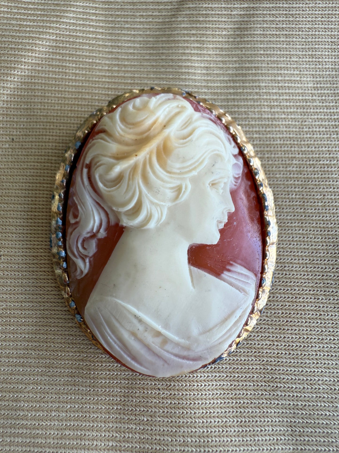Vintage Cameo Brooch