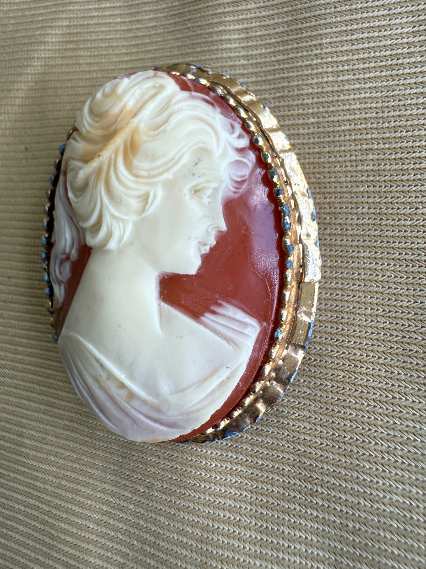 Vintage Cameo Brooch
