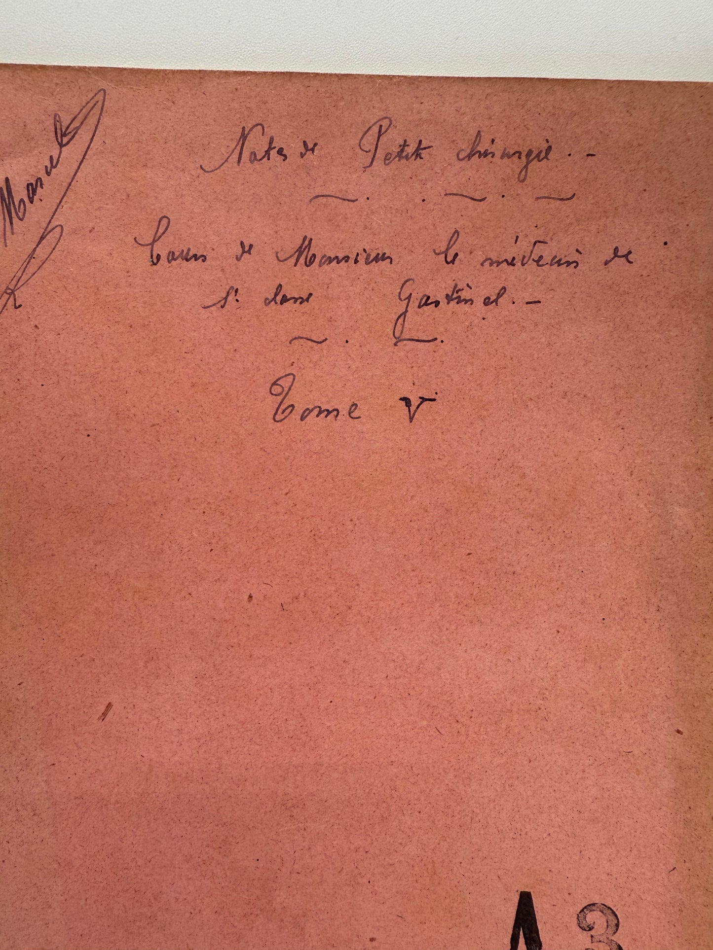 Vintage French Composition Notebook