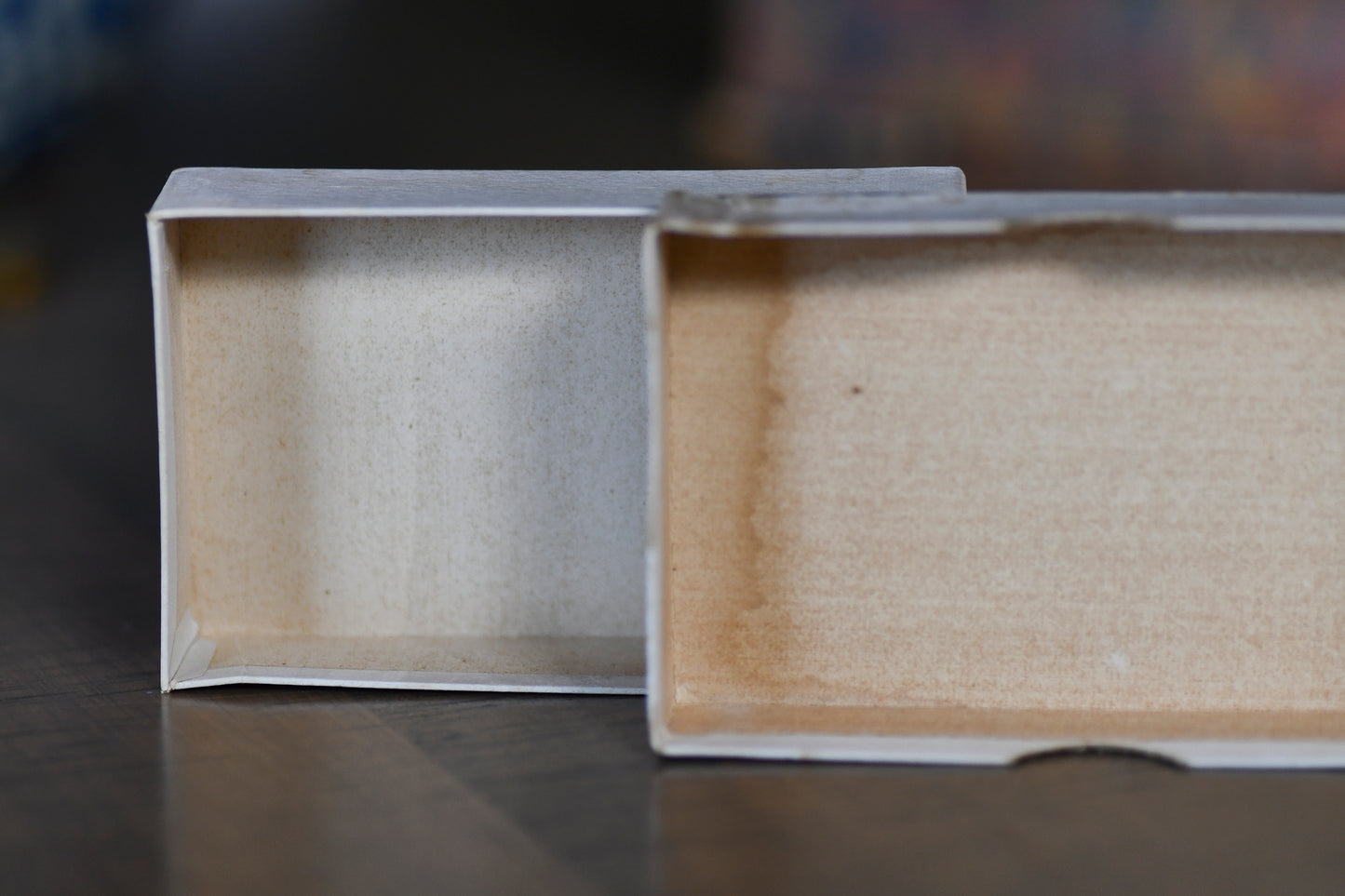 Vintage White French Stationery or Photograph Box