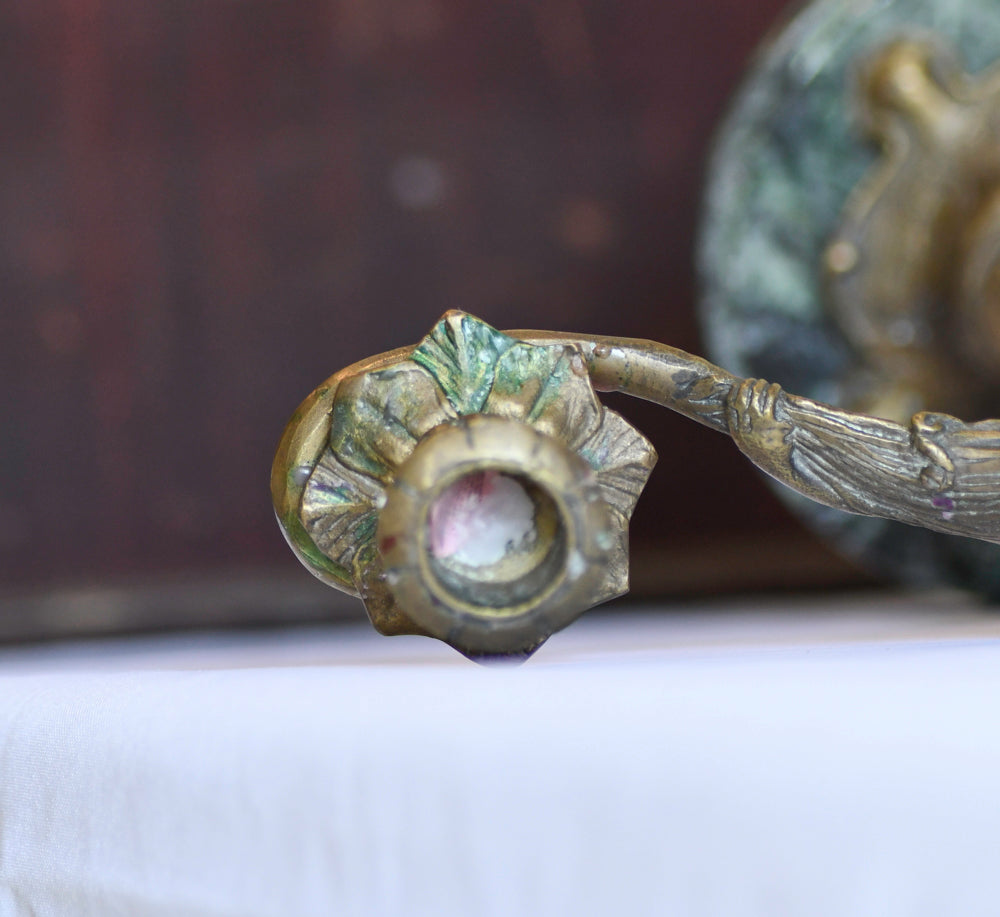 Art Nouveau Style Vintage Candleabra