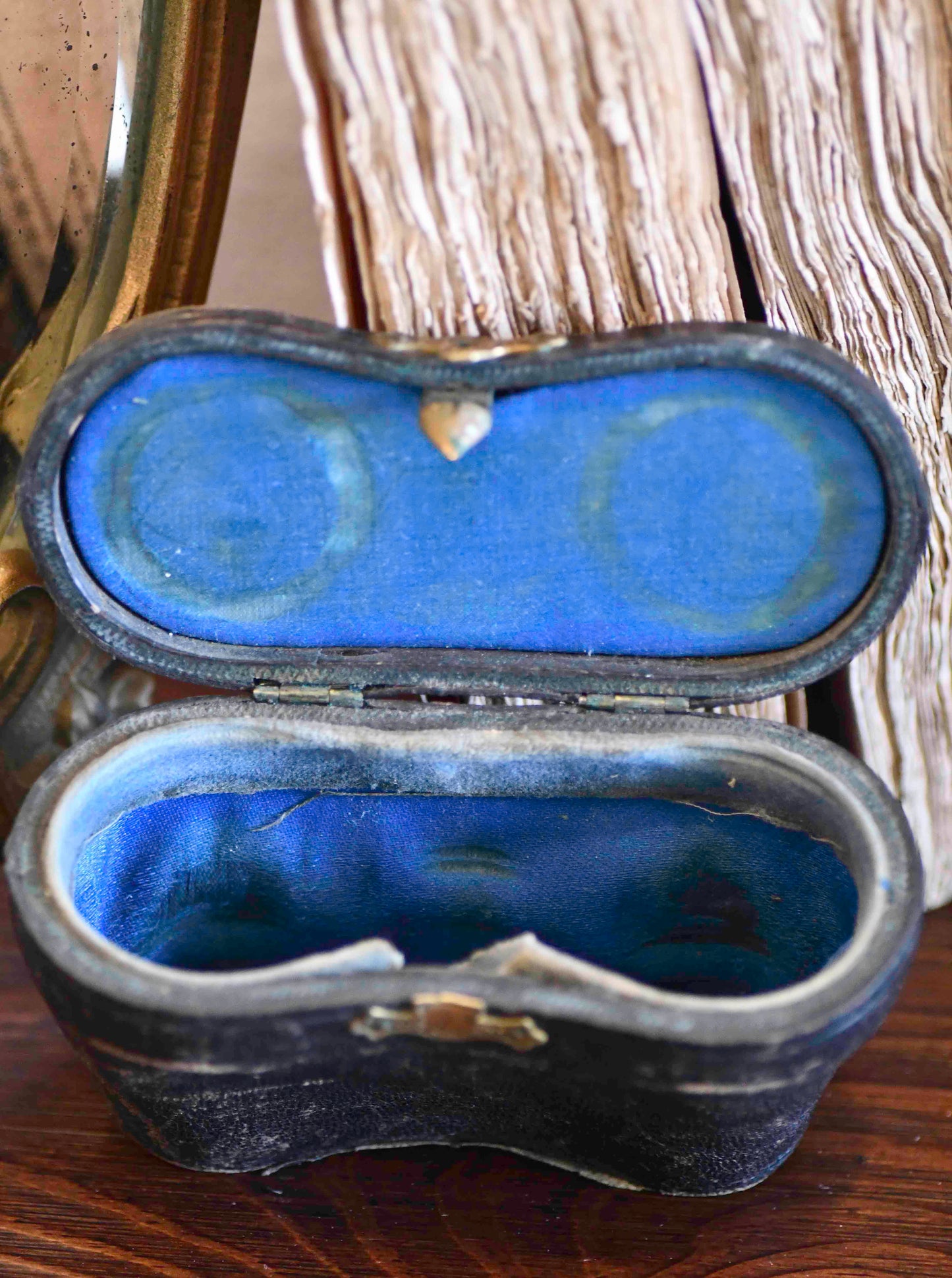 Antique French Opera Binoculars with Case, Sejour Brand