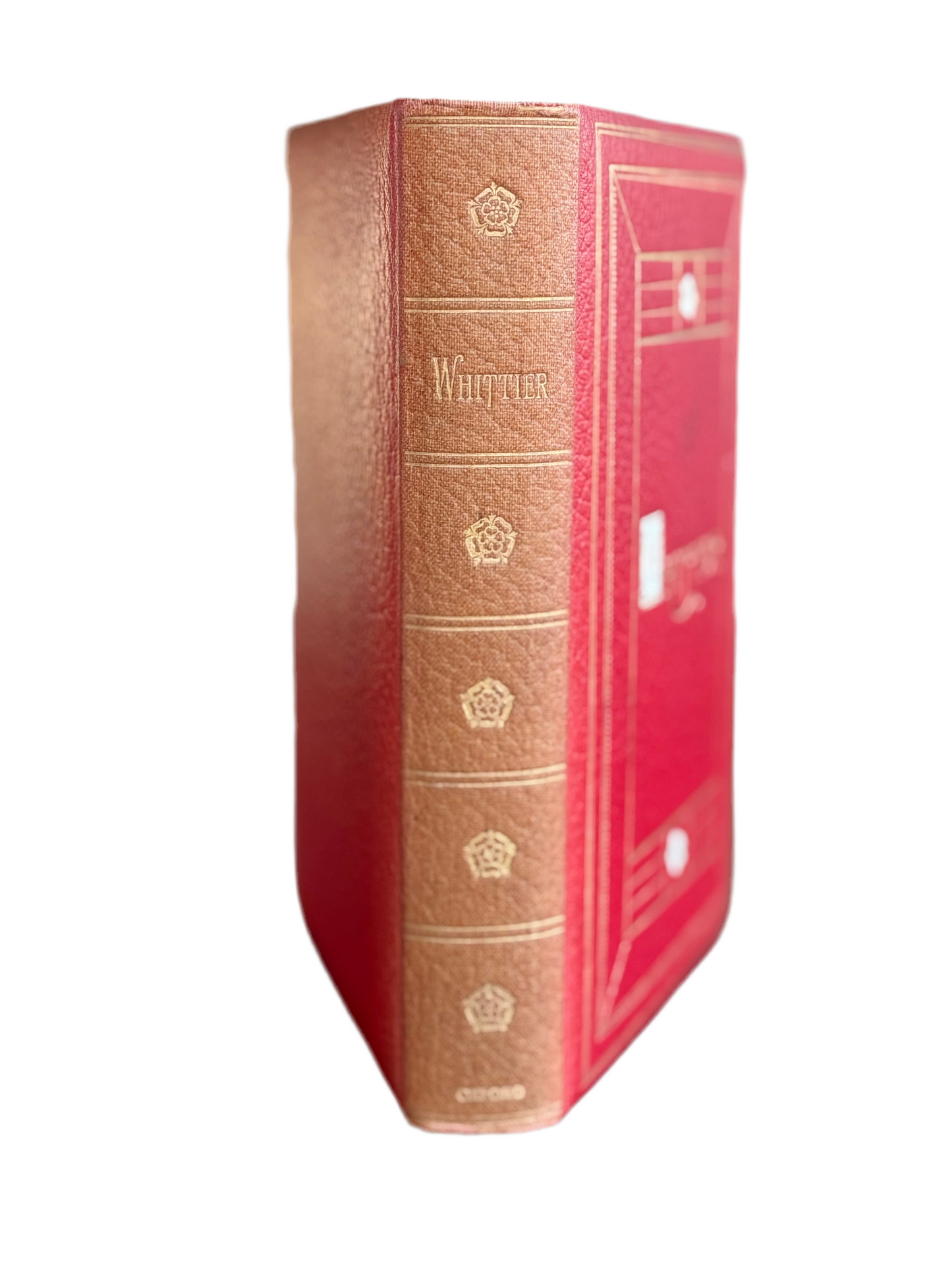 John G Whittier’s Poems, Oxford Edition, 1909
