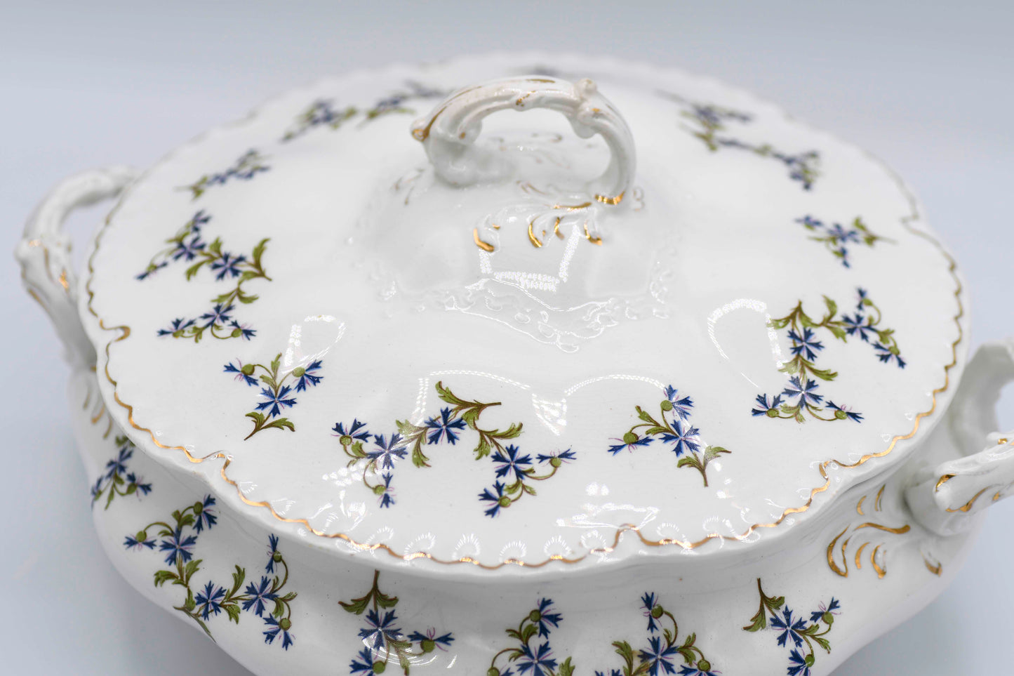Johnson Brothers Floral Vegetable Serving Dish, 10"