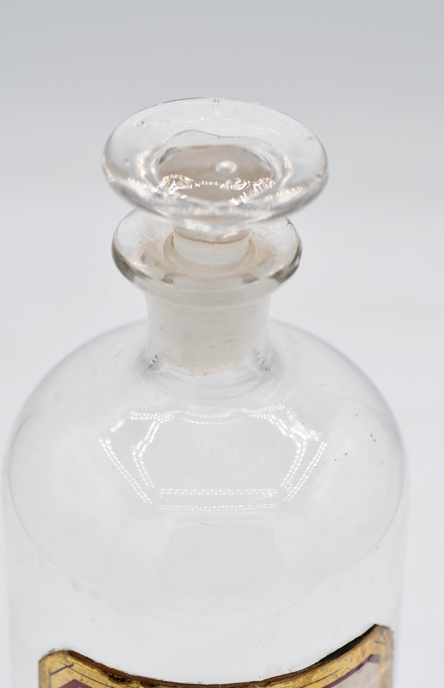 Vintage Apothecary Pharmacy Jar, 10"