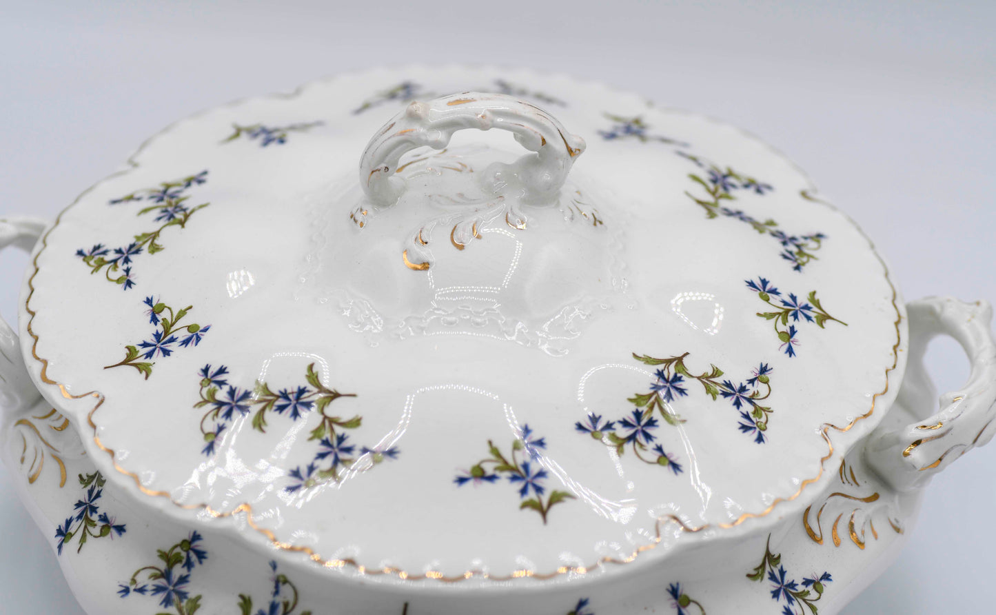 Johnson Brothers Floral Vegetable Serving Dish, 10"
