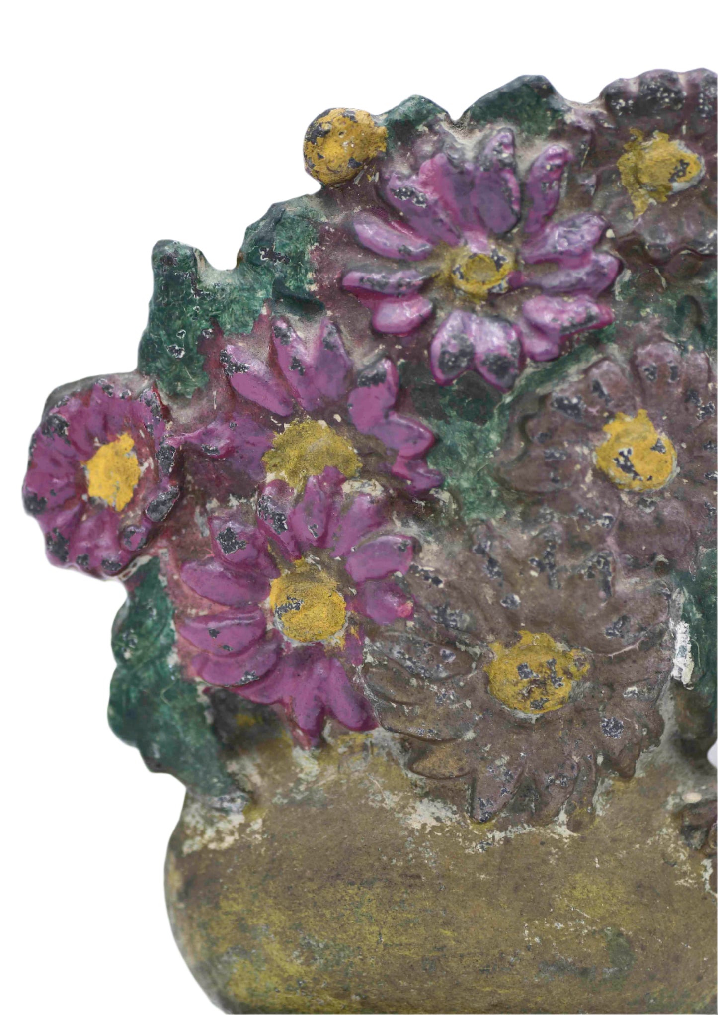 Hubley Style Flower Basket Doorstop