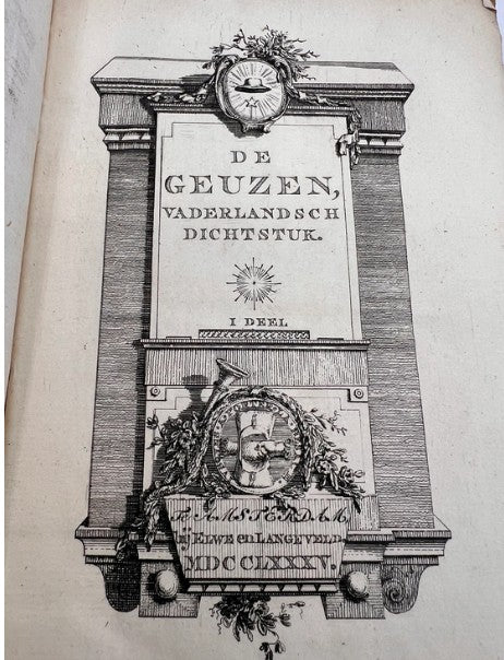 The Geuzen- Patriotic, 1785, Dutch language