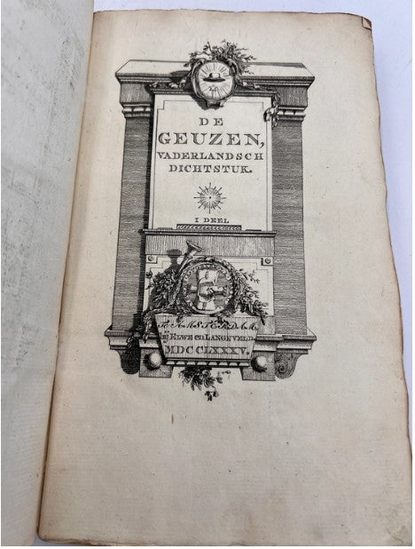 The Geuzen- Patriotic, 1785, Dutch language