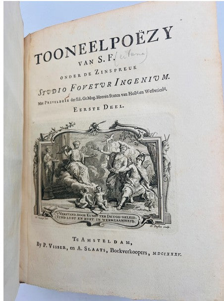 Posthumous Poetry Works by S.F, 1764, Dutch language
