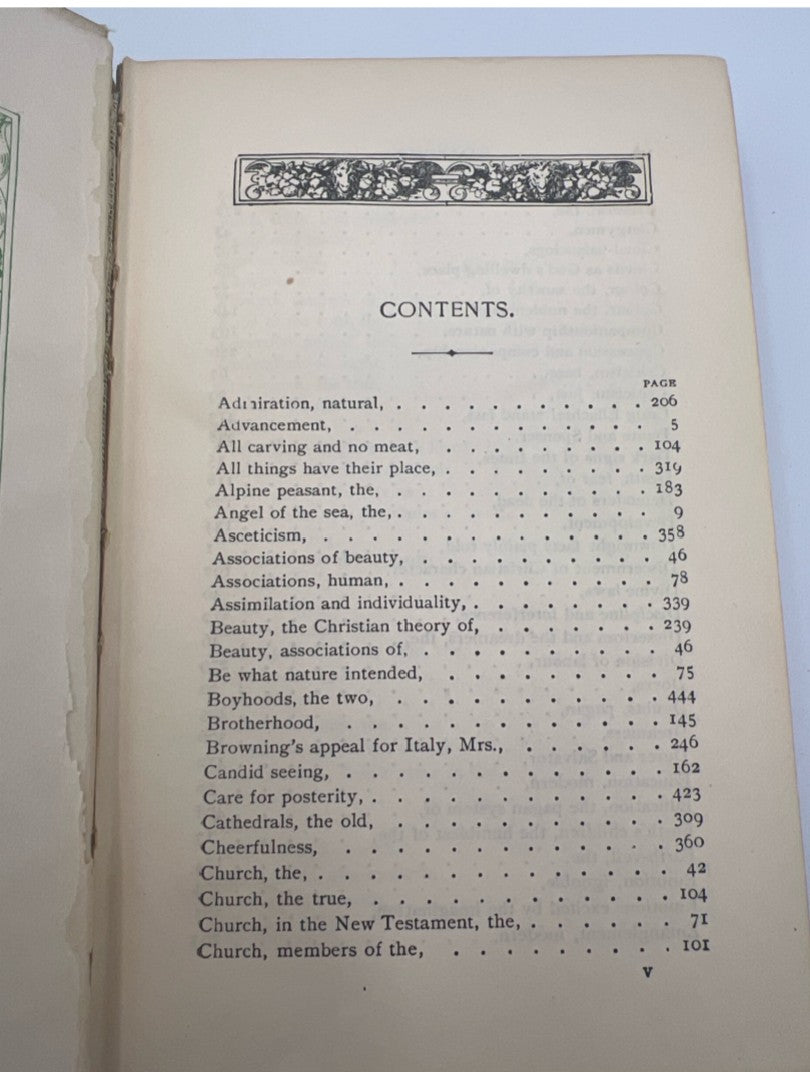 Precious Thoughts by John Ruskin, 1895