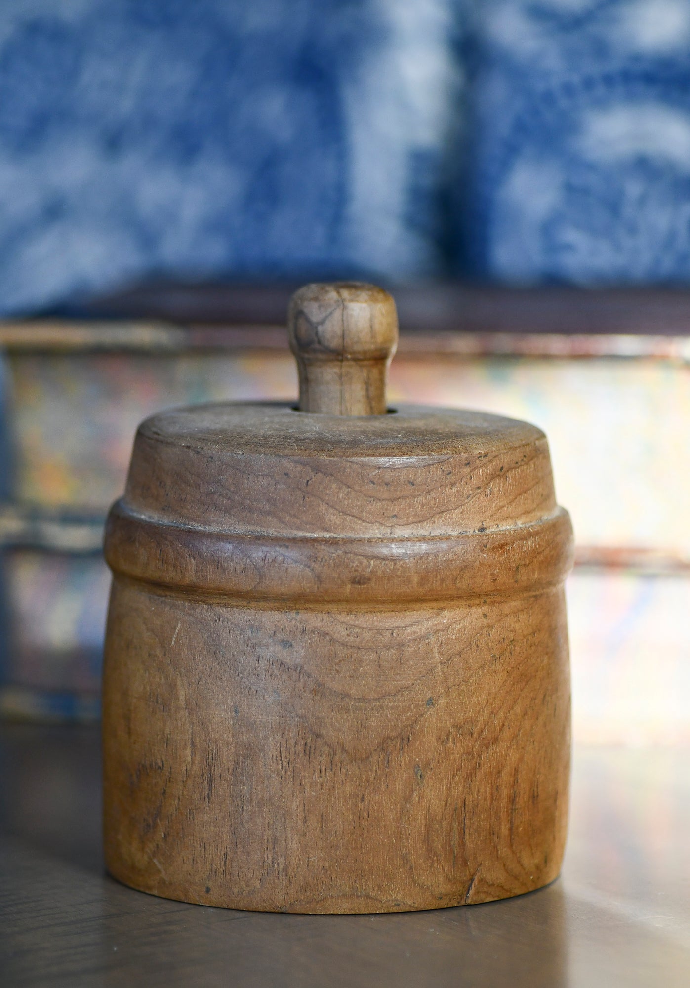 Primitive Butter Print Mold, Kitchen Folk Art