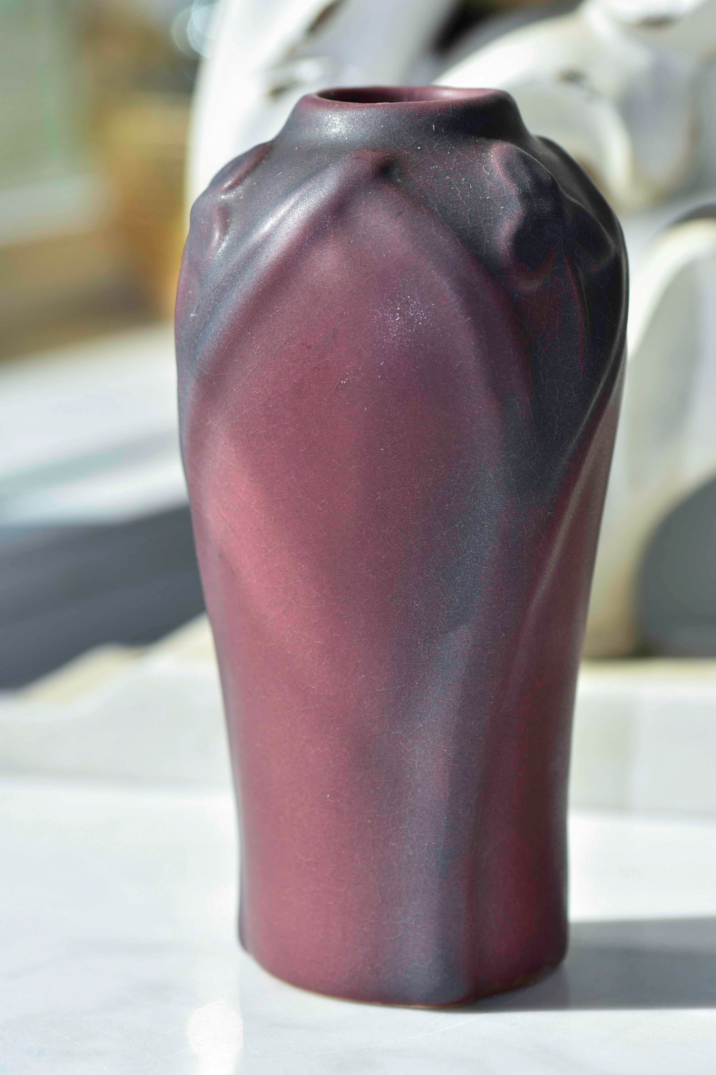 Van Briggle Mulberry Jewel Colored Vase
