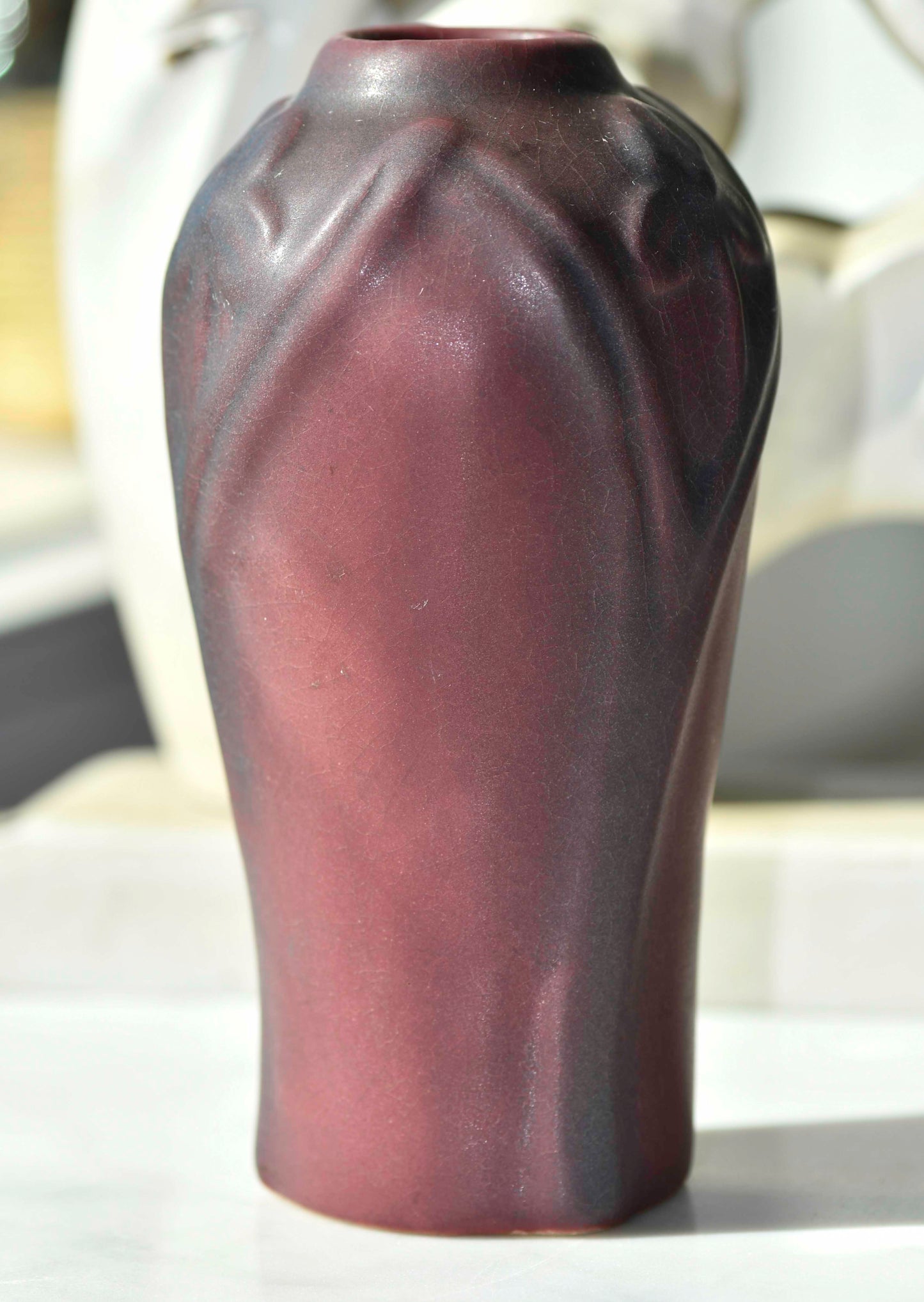 Van Briggle Mulberry Jewel Colored Vase