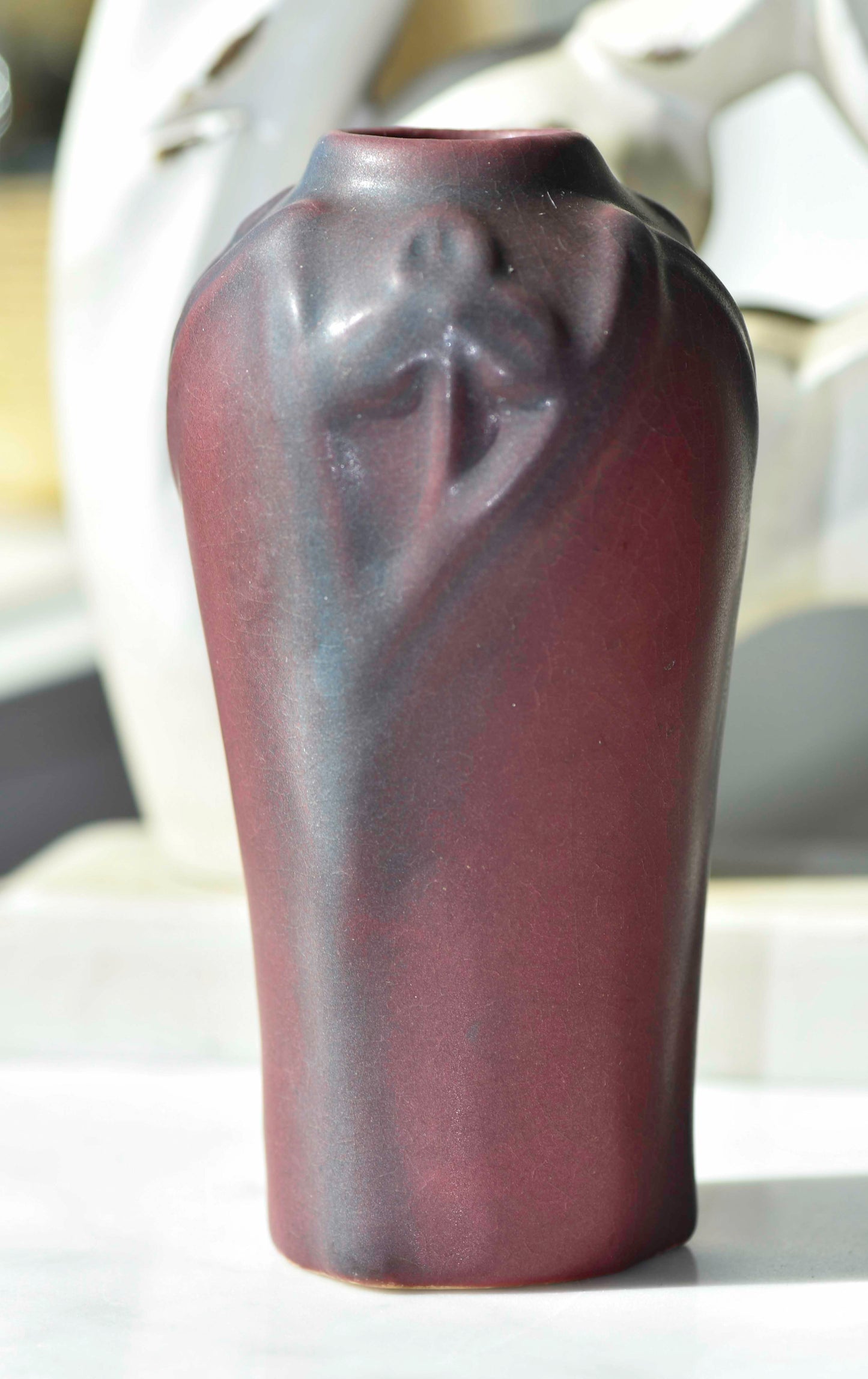Van Briggle Mulberry Jewel Colored Vase
