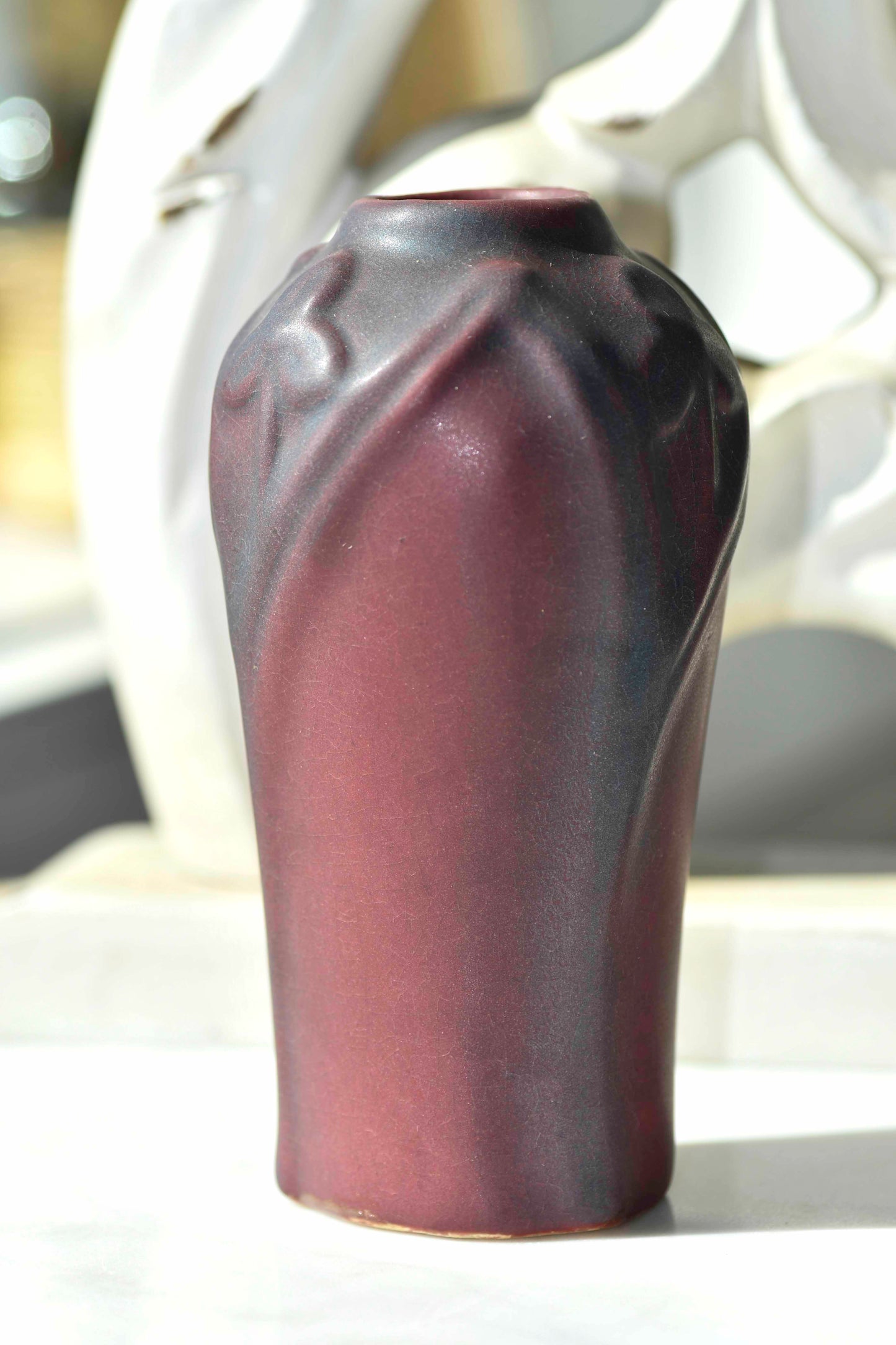 Van Briggle Mulberry Jewel Colored Vase