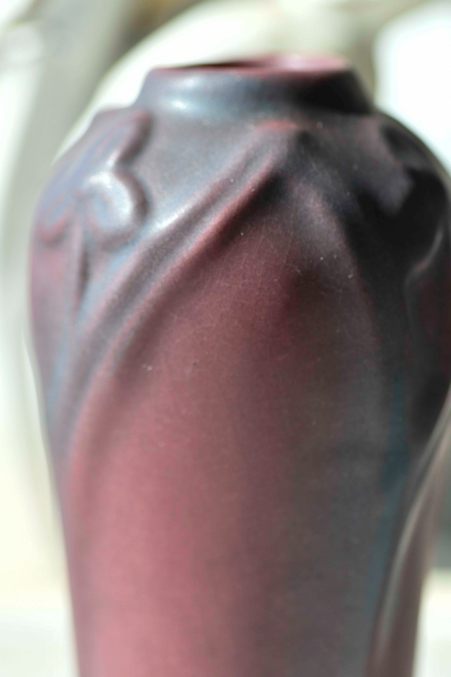 Van Briggle Mulberry Jewel Colored Vase