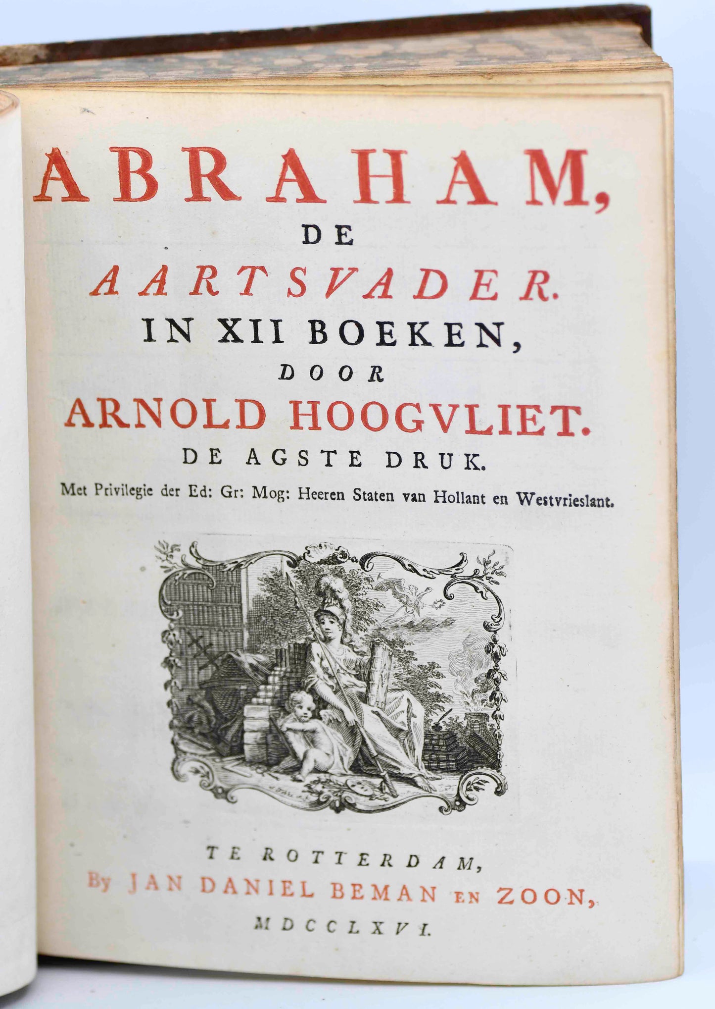 Abraham the Patriarch in XII, Dutch Language