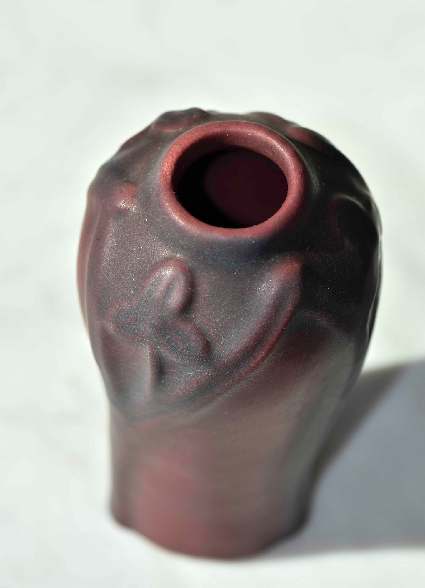 Van Briggle Mulberry Jewel Colored Vase