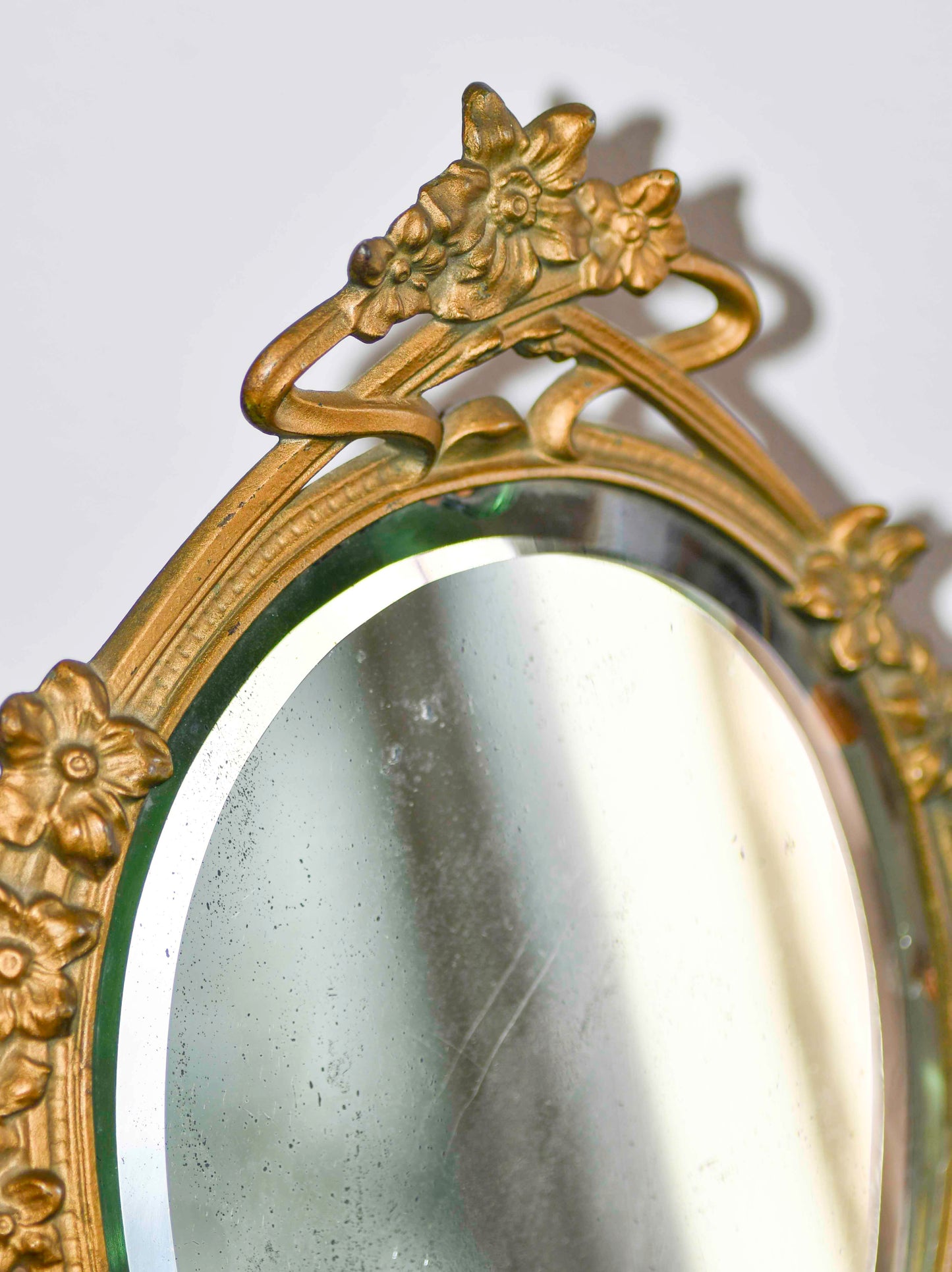 Gold Vintage Vanity Mirror