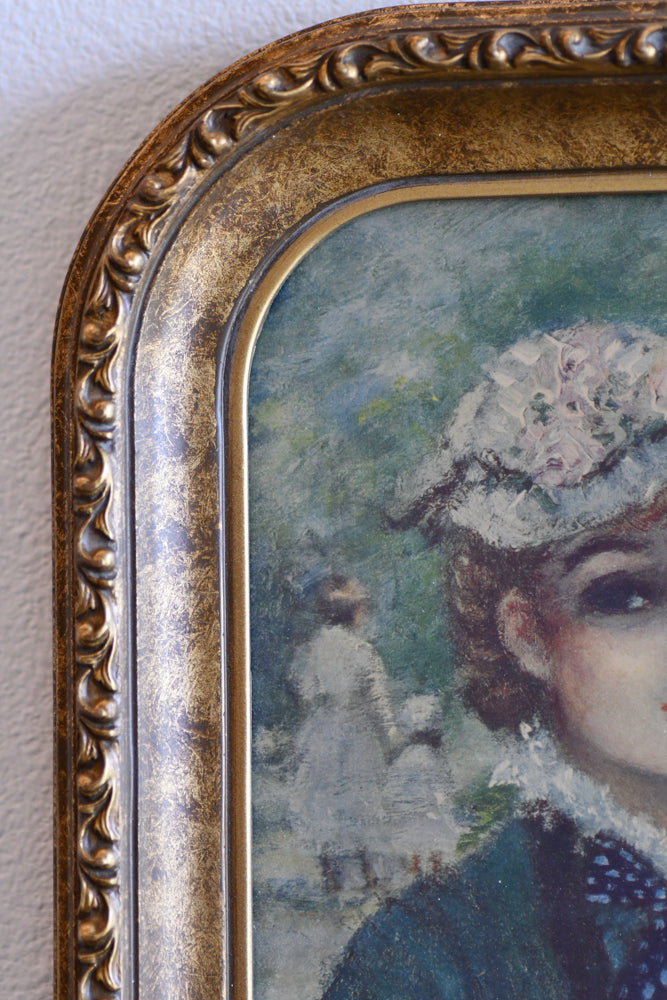 Vintage Huldah Print, The Ice Cream Vendor, 16"