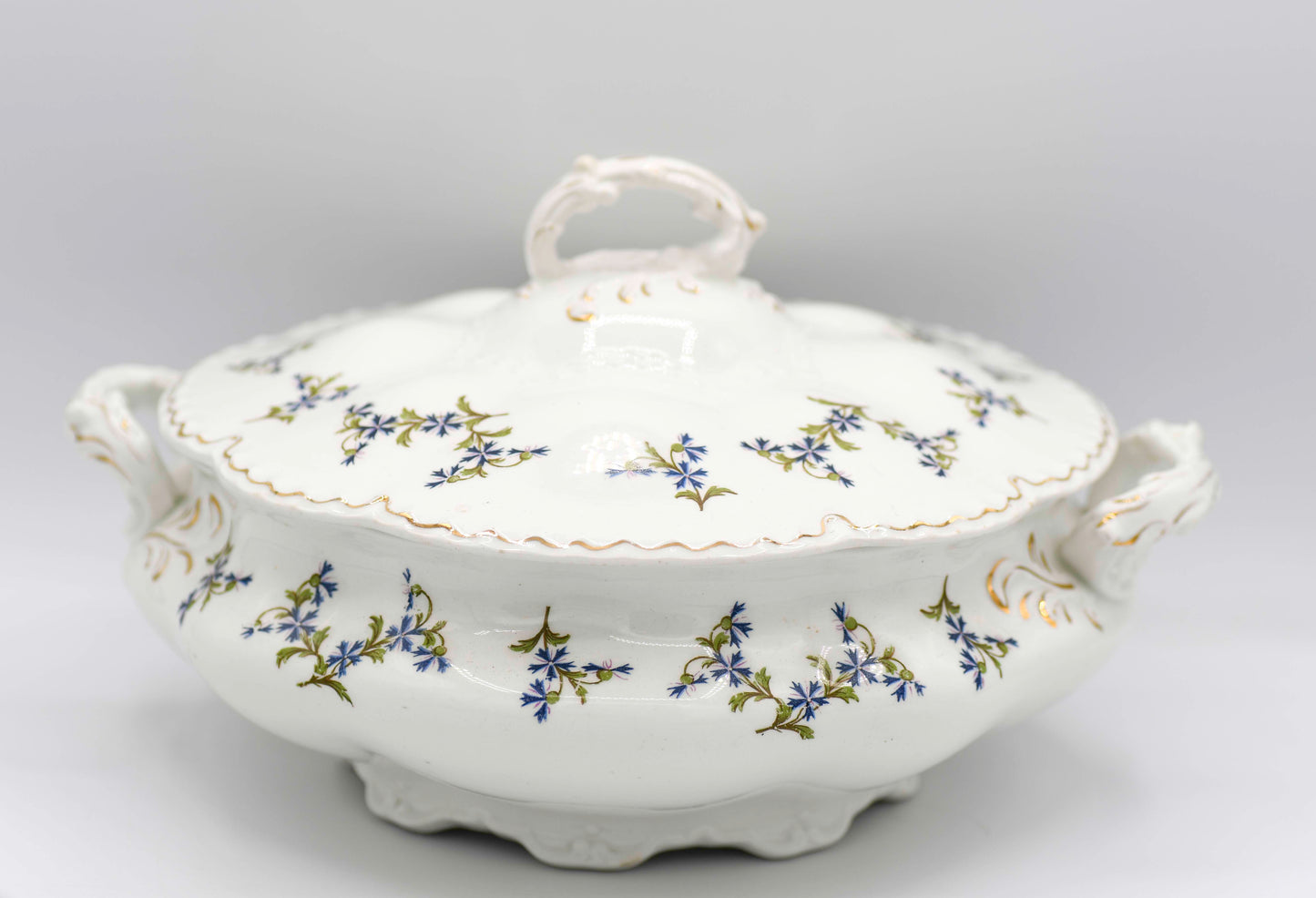 Johnson Brothers Floral Vegetable Serving Dish, 10"